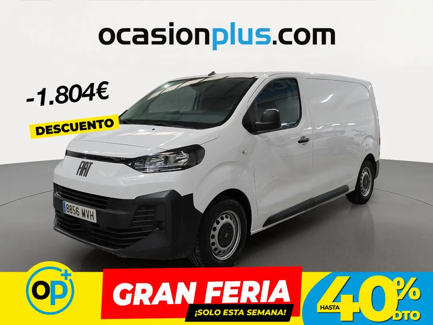 Fiat Scudo Furgón 1.5BlueHDI S&S L2 H1 88KW Blanco - 1