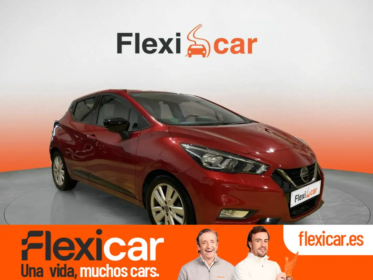 Nissan Micra IG-T Acenta CVT 92 Rojo - 1