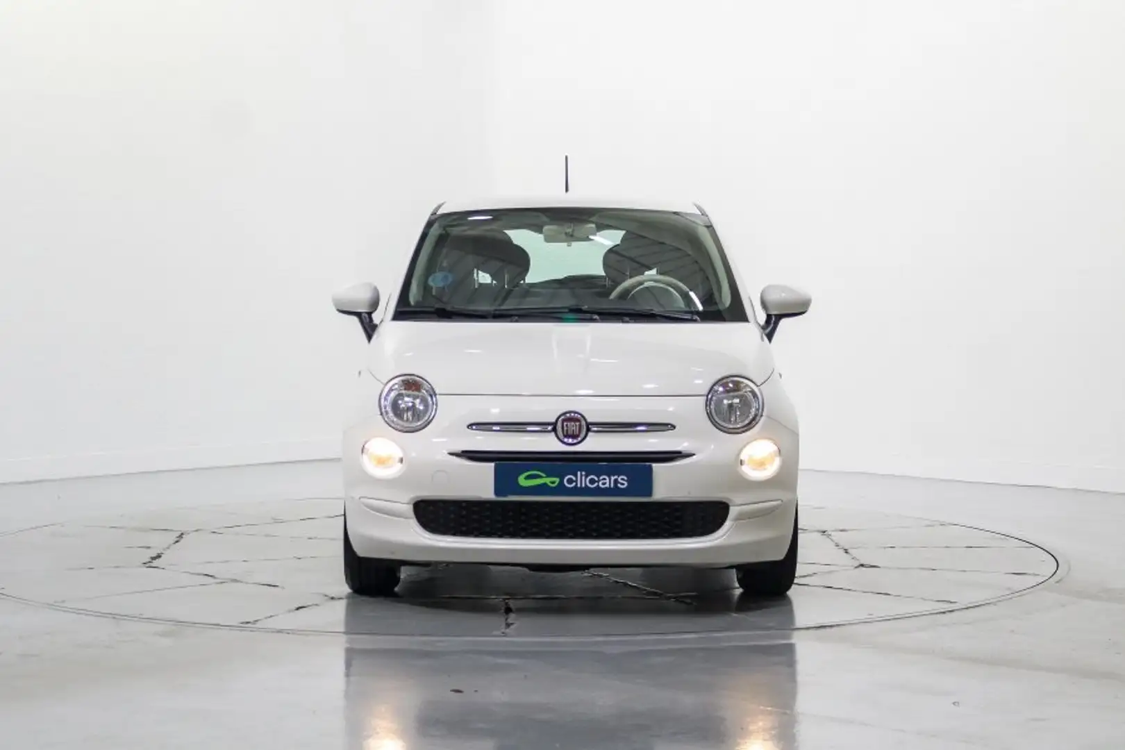 Fiat 500 1.0 Hybrid Cult 52kW Blanc - 2