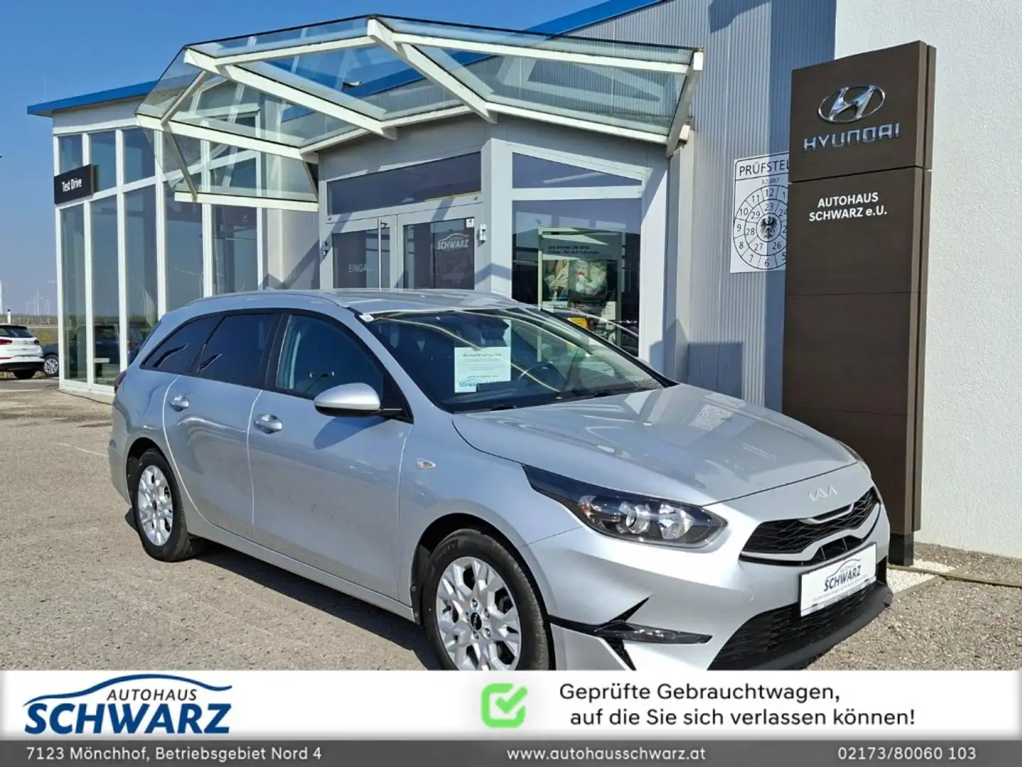 Kia Ceed SW / cee'd SW ceed sw 1,0 T-GDi Titan Silber - 1