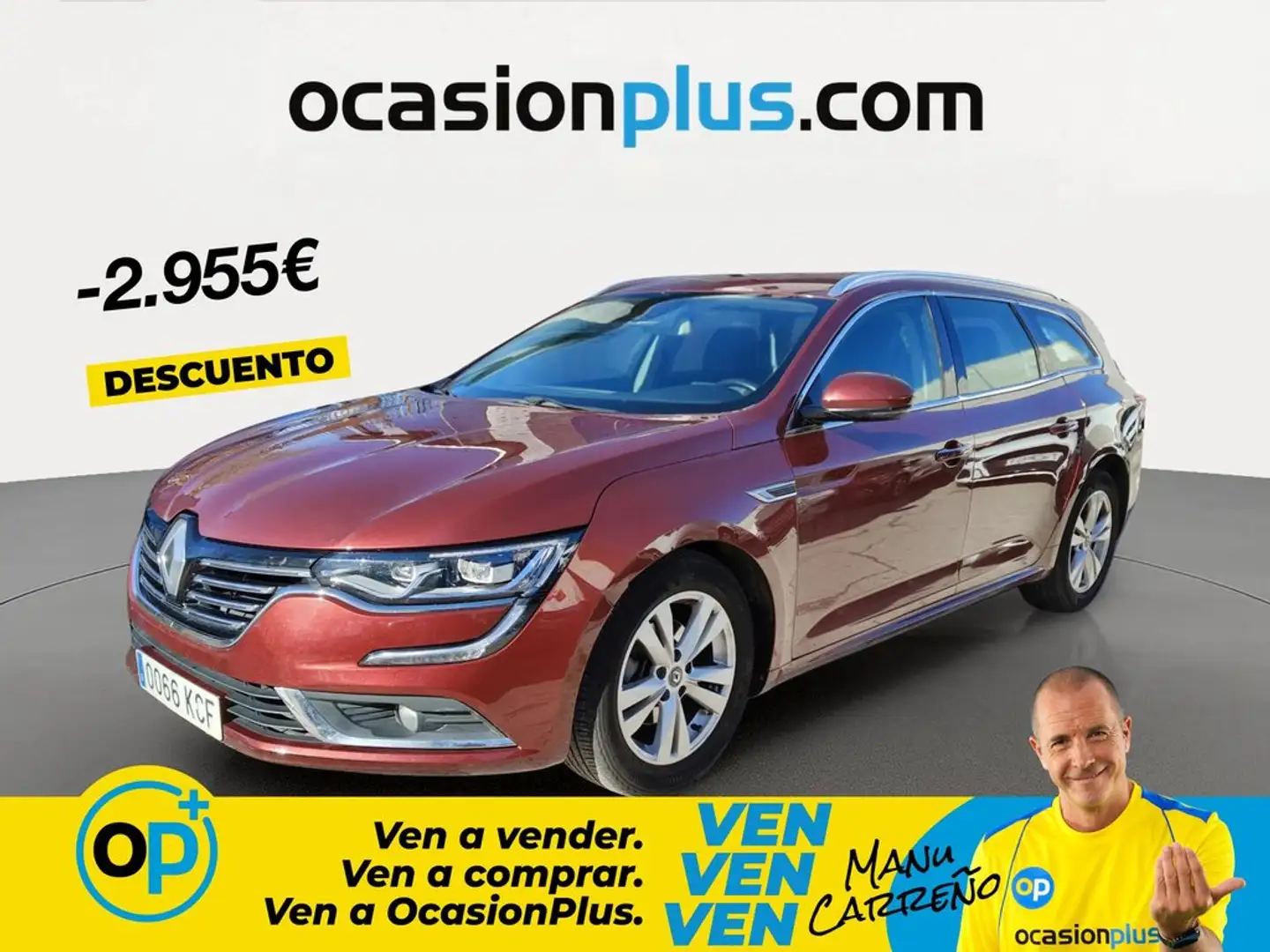 Renault Talisman S.T. 1.6dCi Energy Zen EDC 96kW Rojo - 1