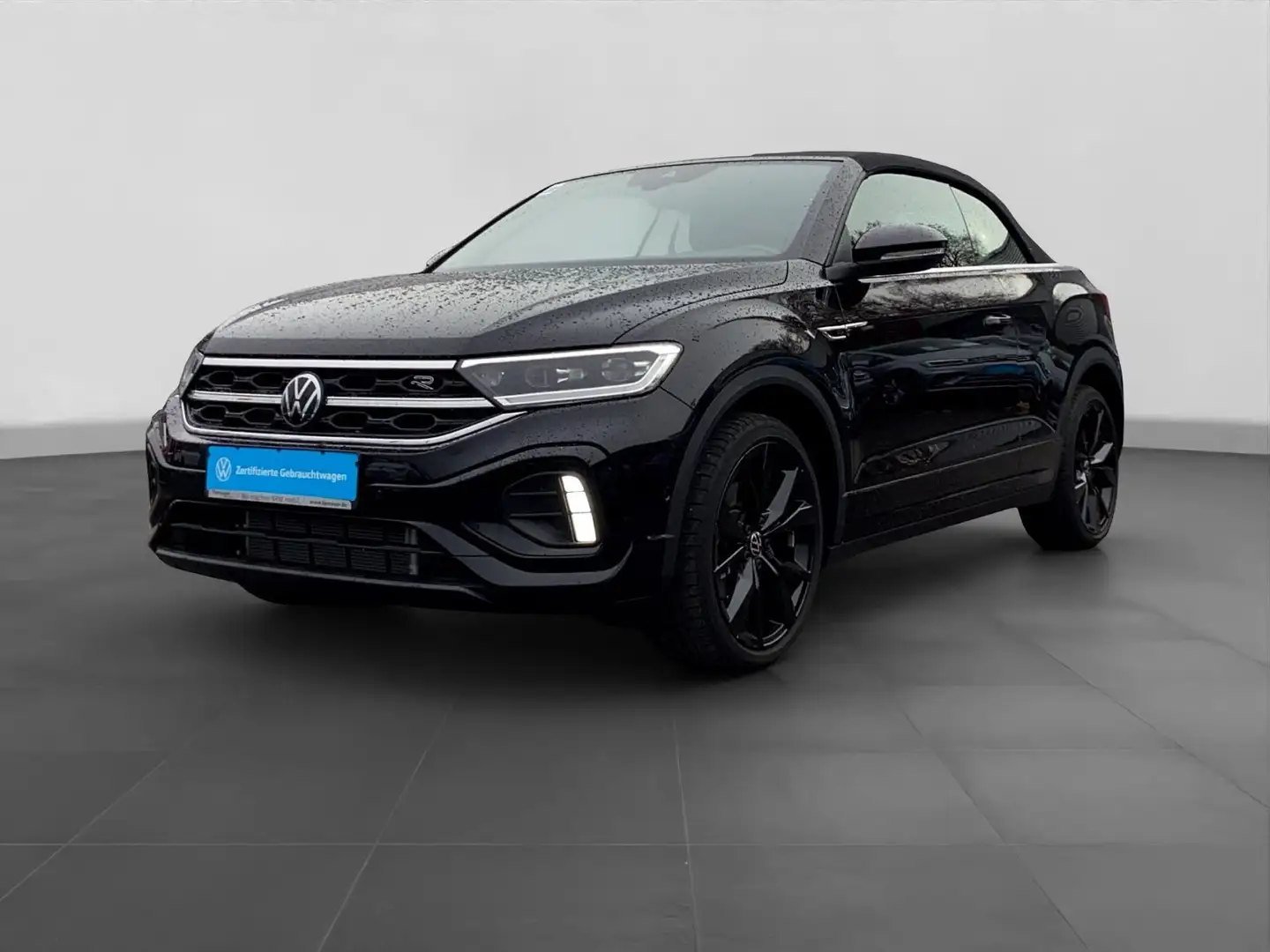 Volkswagen T-Roc Cabrio 1.5 TSI R-LINE LM19 NAVI LED+ APP-C Schwarz - 2