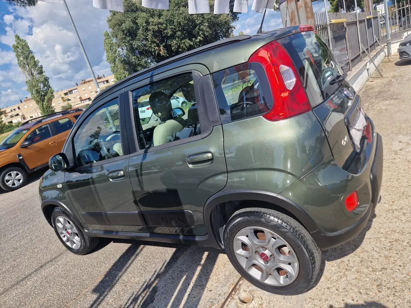 Fiat Panda III  4x4 1.3 mjt 16v 4x4 75cv SCHERMO GRANDE Verde - 2