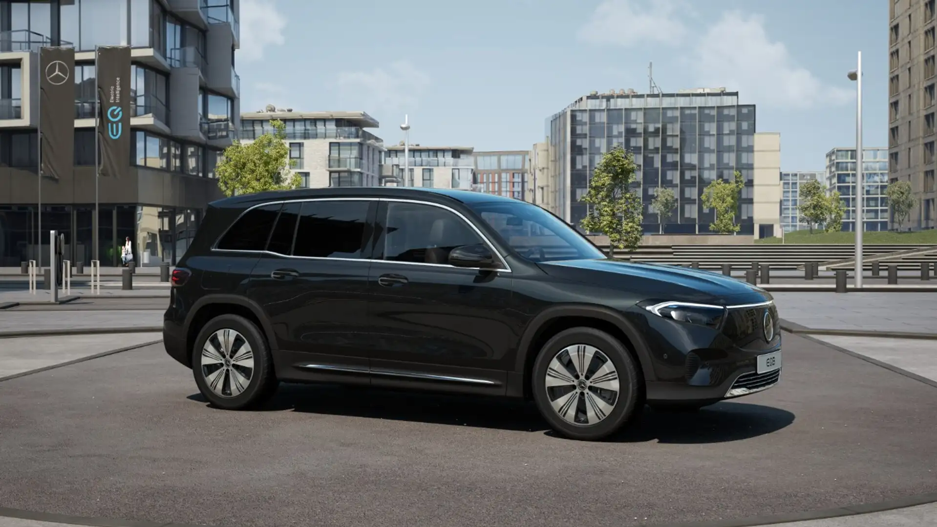 Mercedes-Benz EQB 250 + Österreich-Edition Navi,Rückfahrkamera, Schwarz - 2