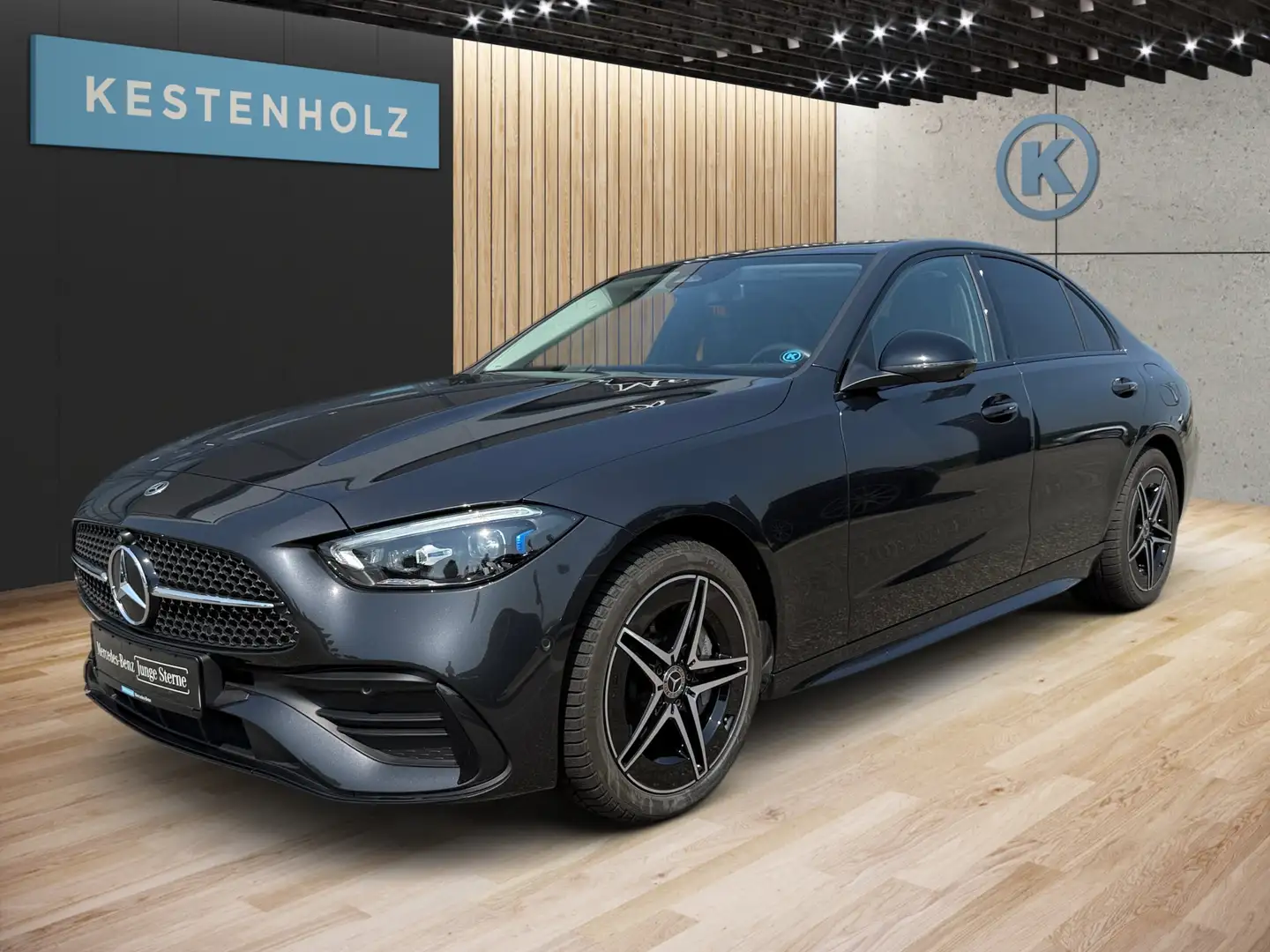Mercedes-Benz C 300 C 300 de *AMG*NIGHT*AHK*PANO*360°KAMERA*LED*SHZ* Grau - 1