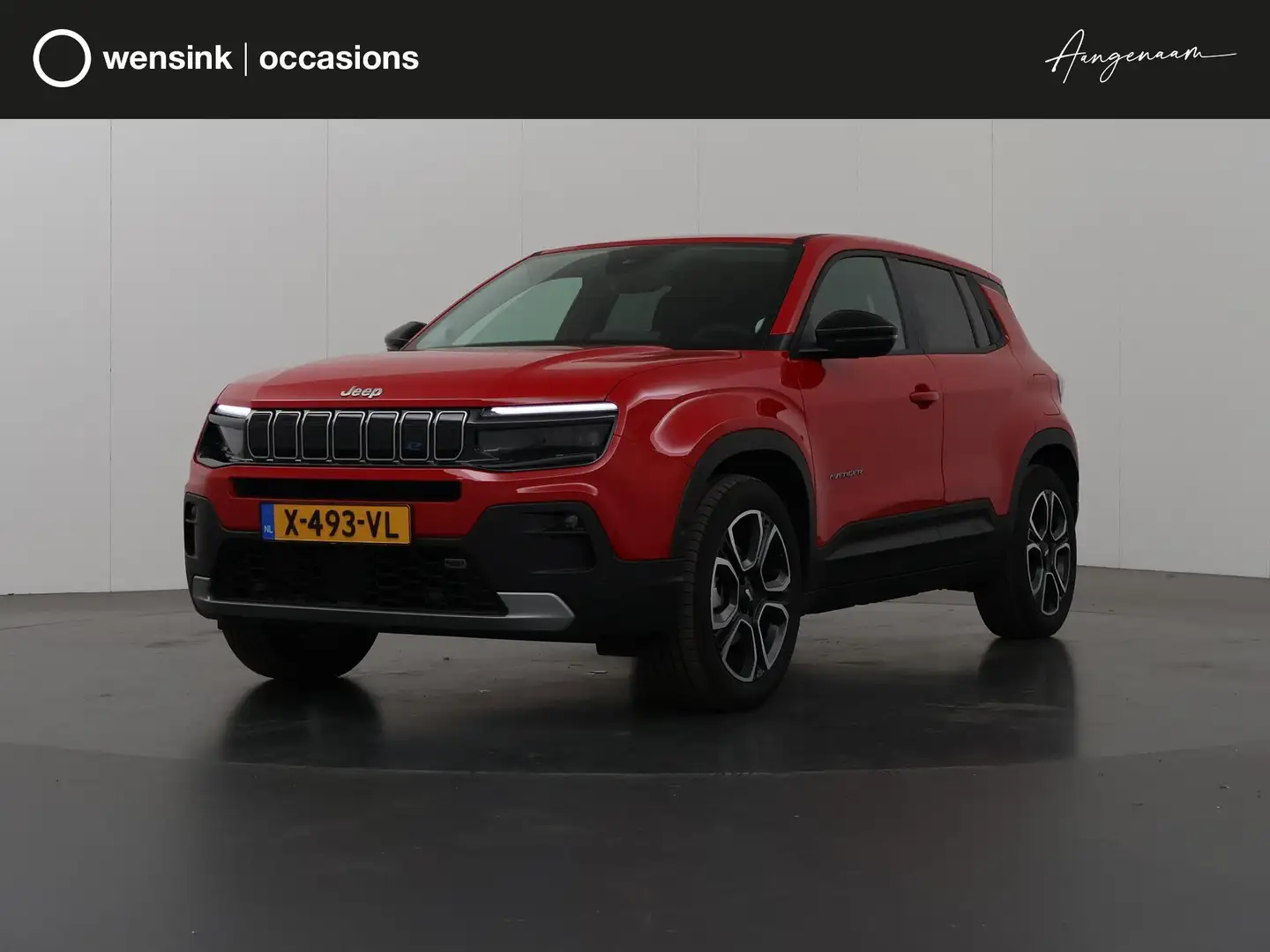 Jeep Avenger Summit 54 kWh | SOH 97,5% | Trekhaak | Navigatie | Rood - 1