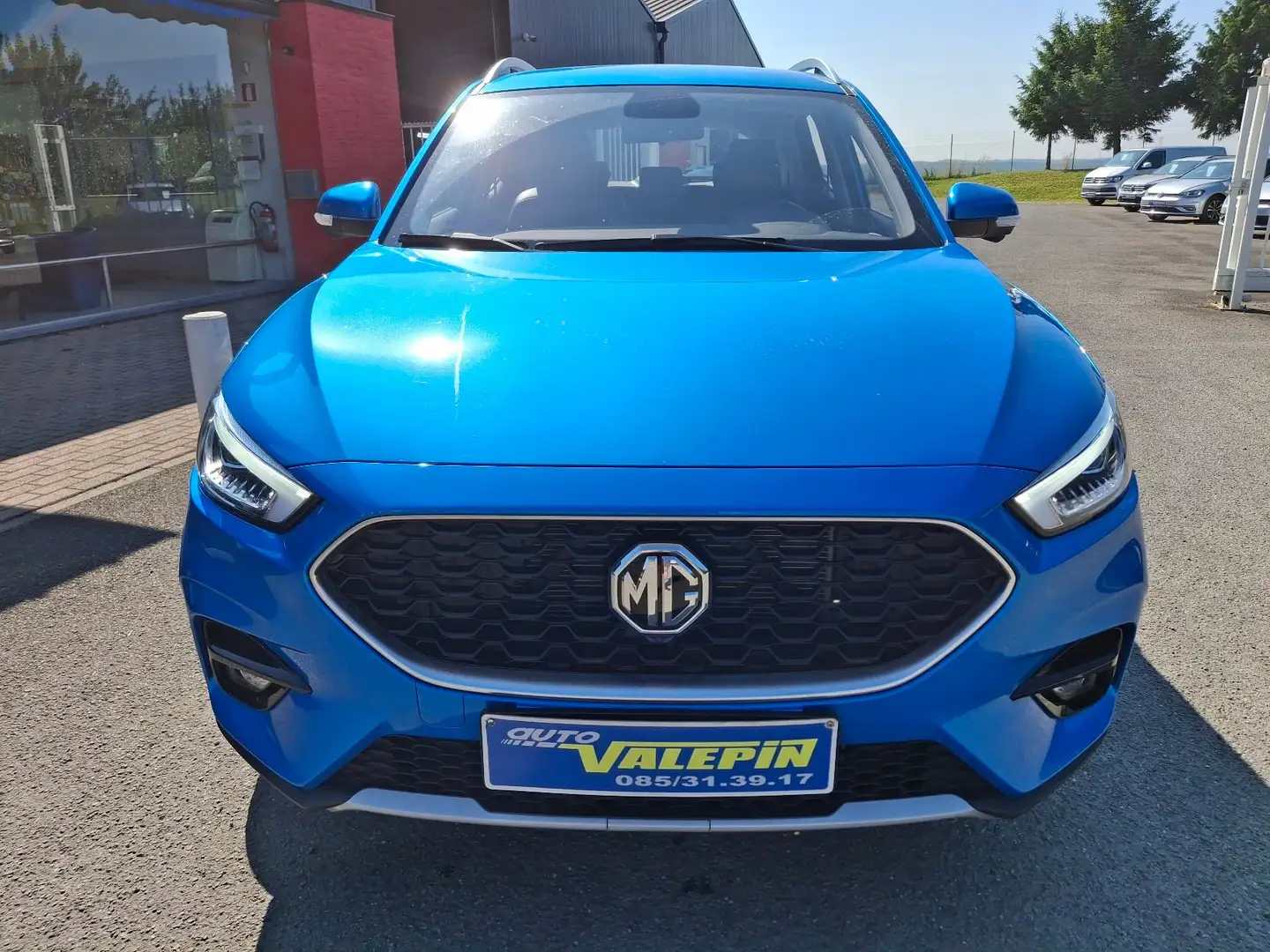 MG ZS 1.0 T-GDi Luxury AT GPS/CAMERA/CUIR/LED AUTO... Bleu - 2