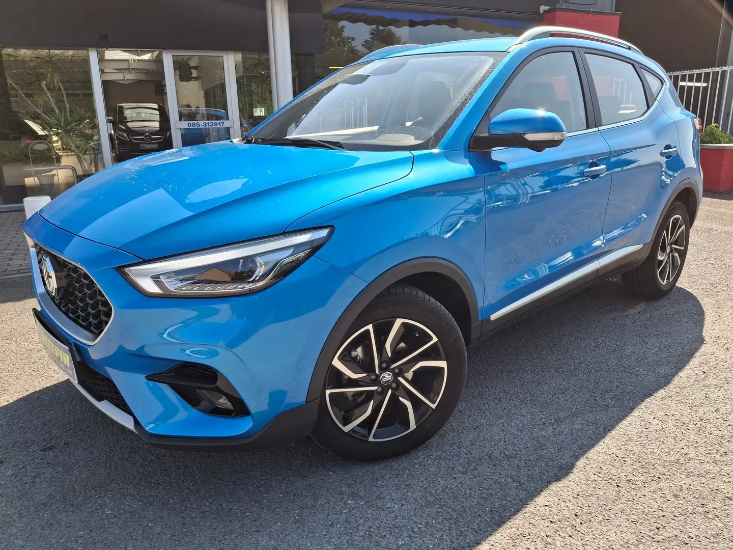 MG ZS 1.0 T-GDi Luxury AT GPS/CAMERA/CUIR/LED AUTO... Bleu - 1