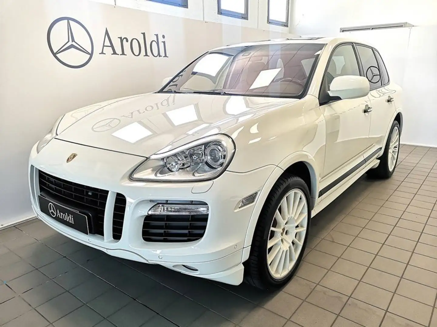 Porsche Cayenne 4.8 GTS TETTO PANORAMA+CERCHI 21 BIANCHI+BOOK SERV Bianco - 1
