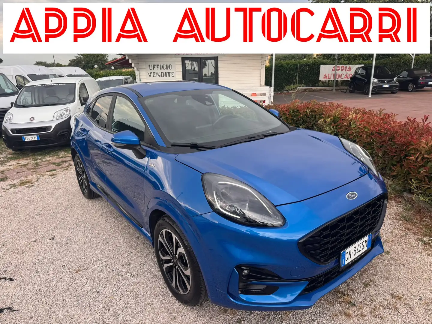 Ford Puma 1.0ecoboost hybrid ST-Line UNIPRO/NOVINCOLIFINANZ Blau - 1