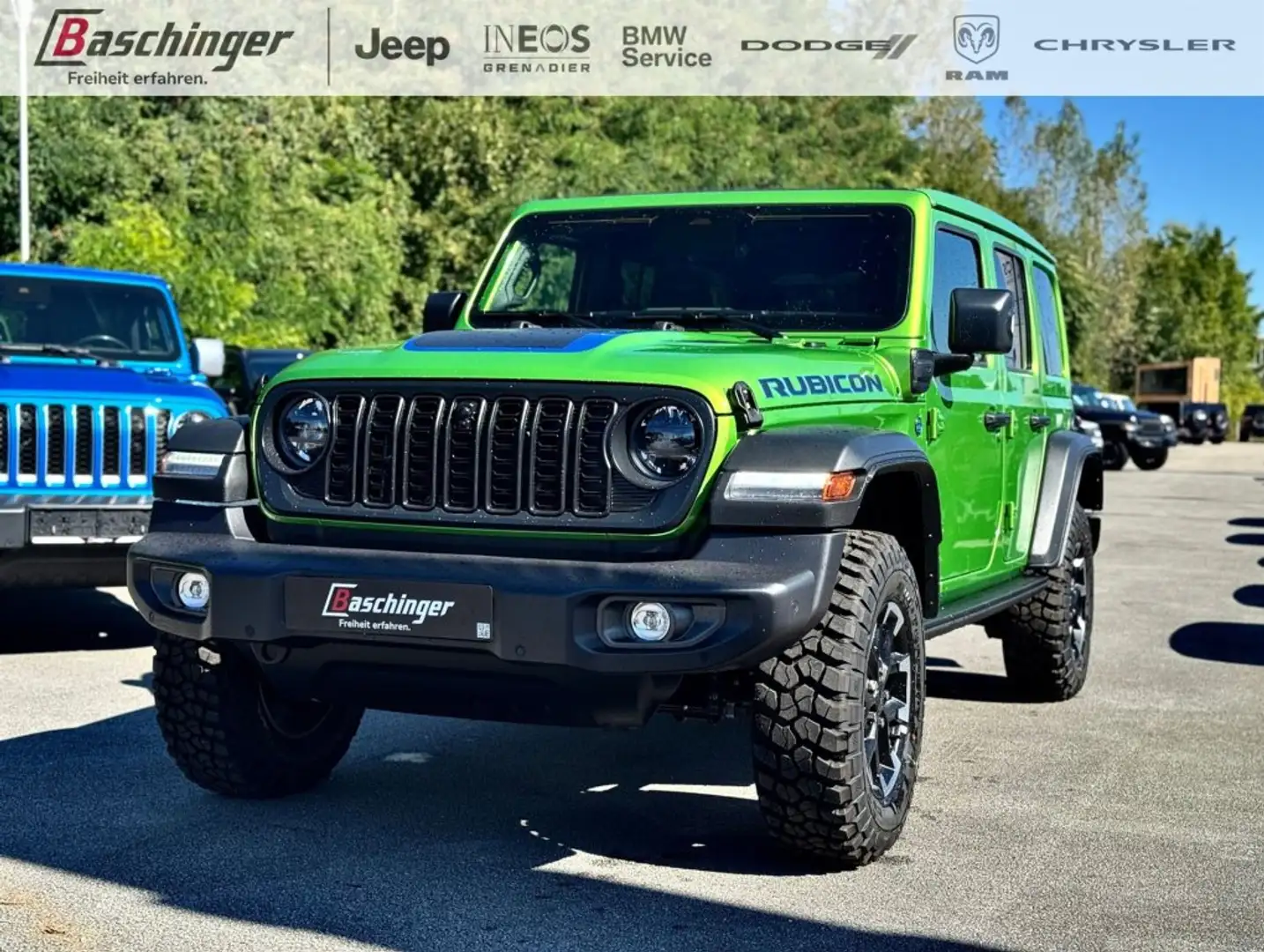 Jeep Wrangler Rubicon PHEV 380 PS 4xe Grün - 1