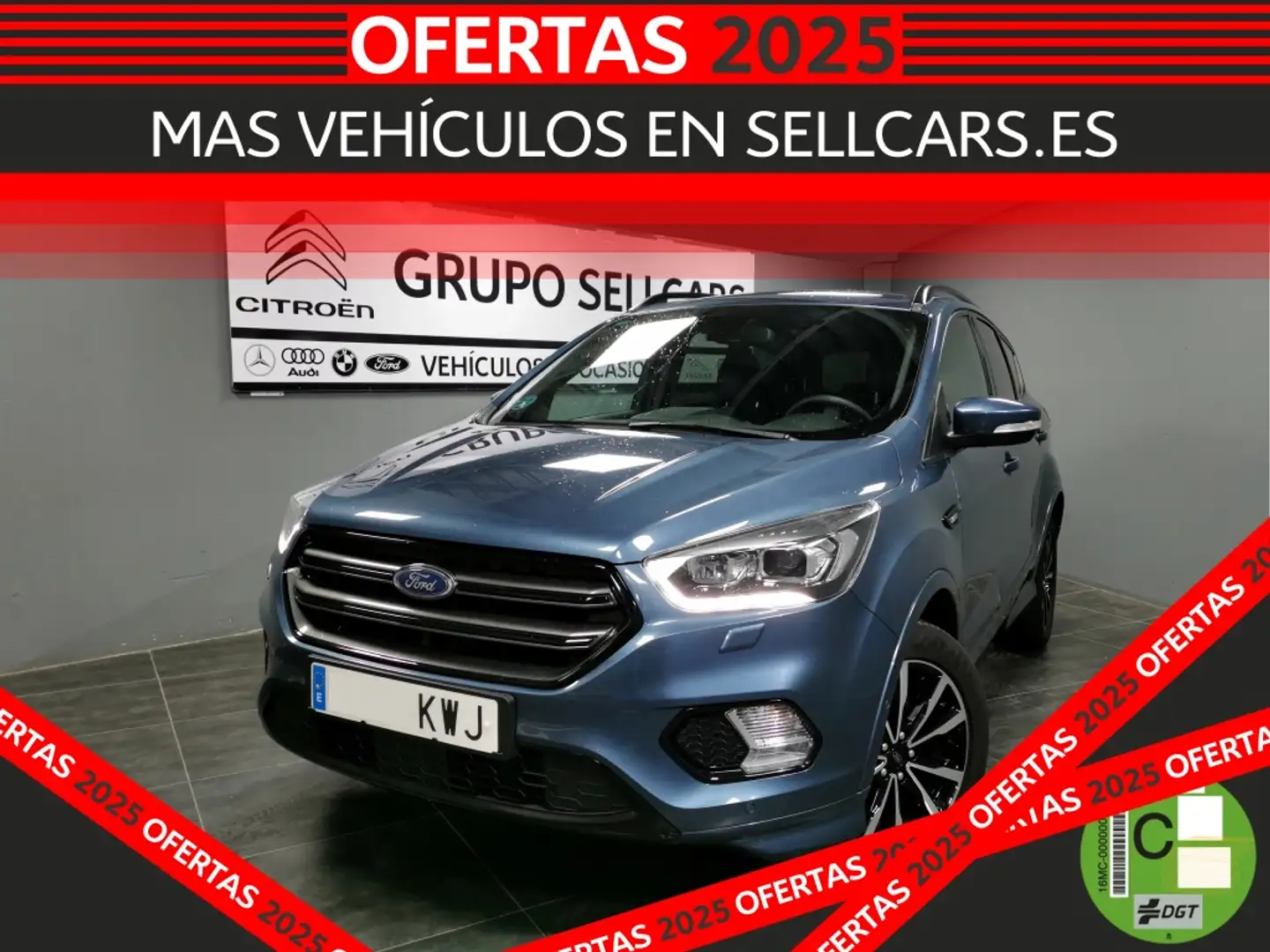 Ford Kuga 1.5TDCi Auto S&S ST-Line 4x2 120 Azul - 1