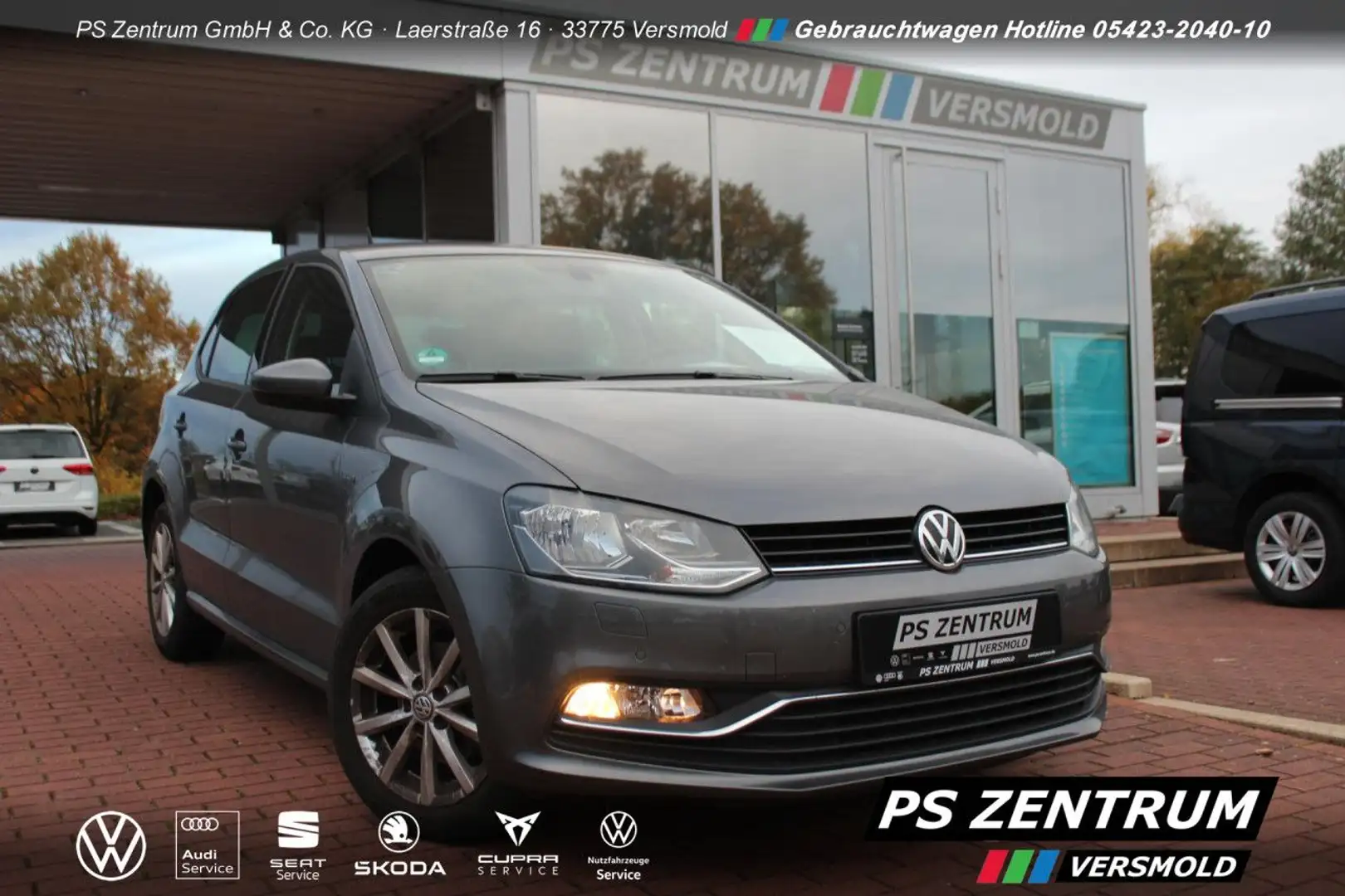 Volkswagen Polo 1.2 TSI Lounge DSG NAVI Tempomat Klima Grigio - 1