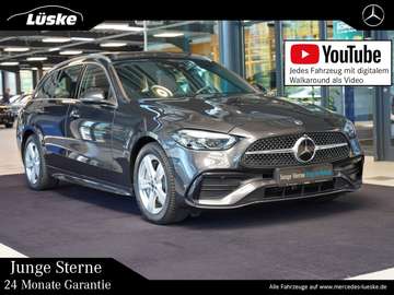 C 300 e T AMG Line Fahrassistenz Pano AHK 360°