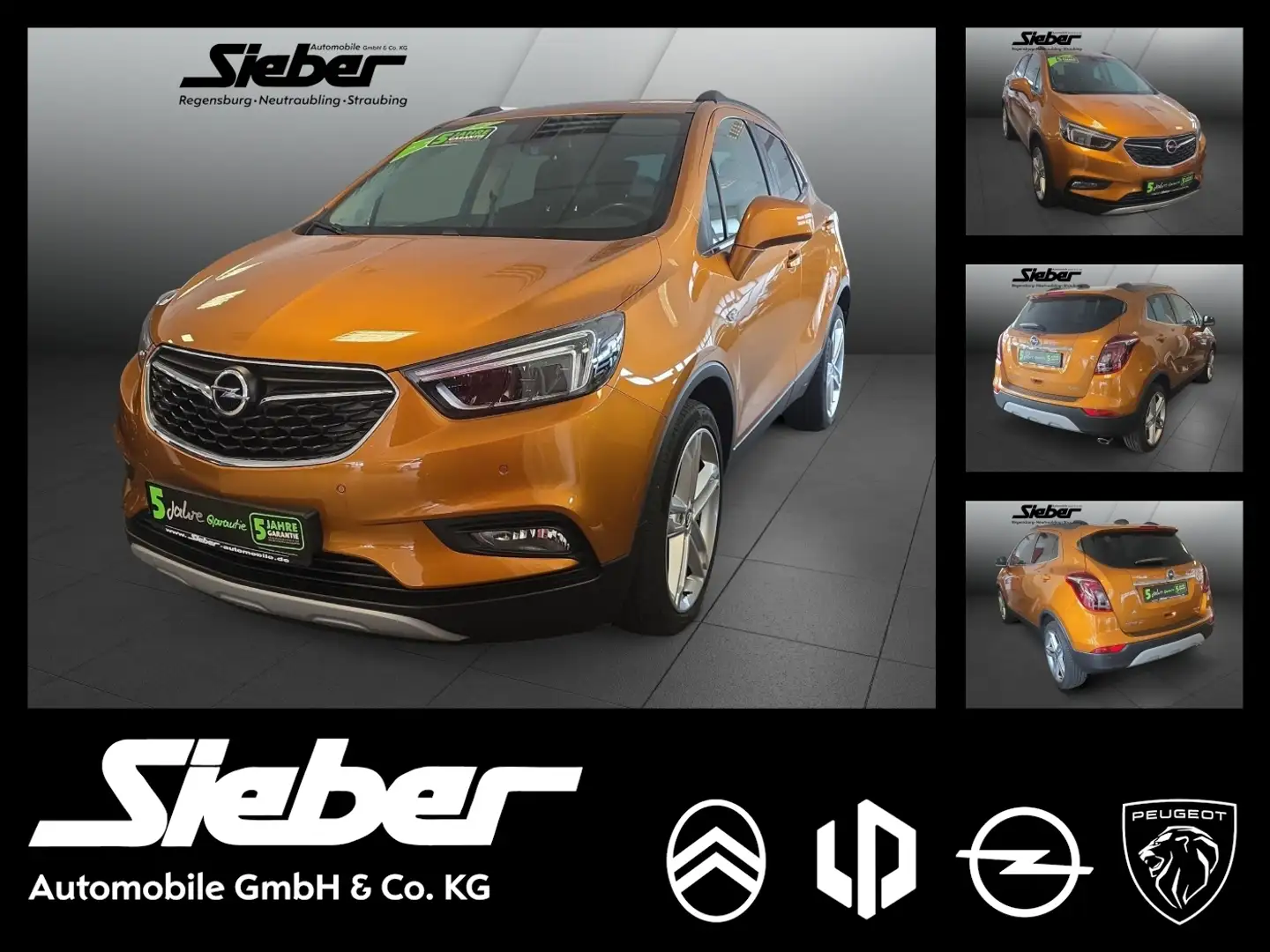 Opel Mokka X 1.4 Turbo Innovation *Navi*Rückfahrkamera Оранжевый - 1