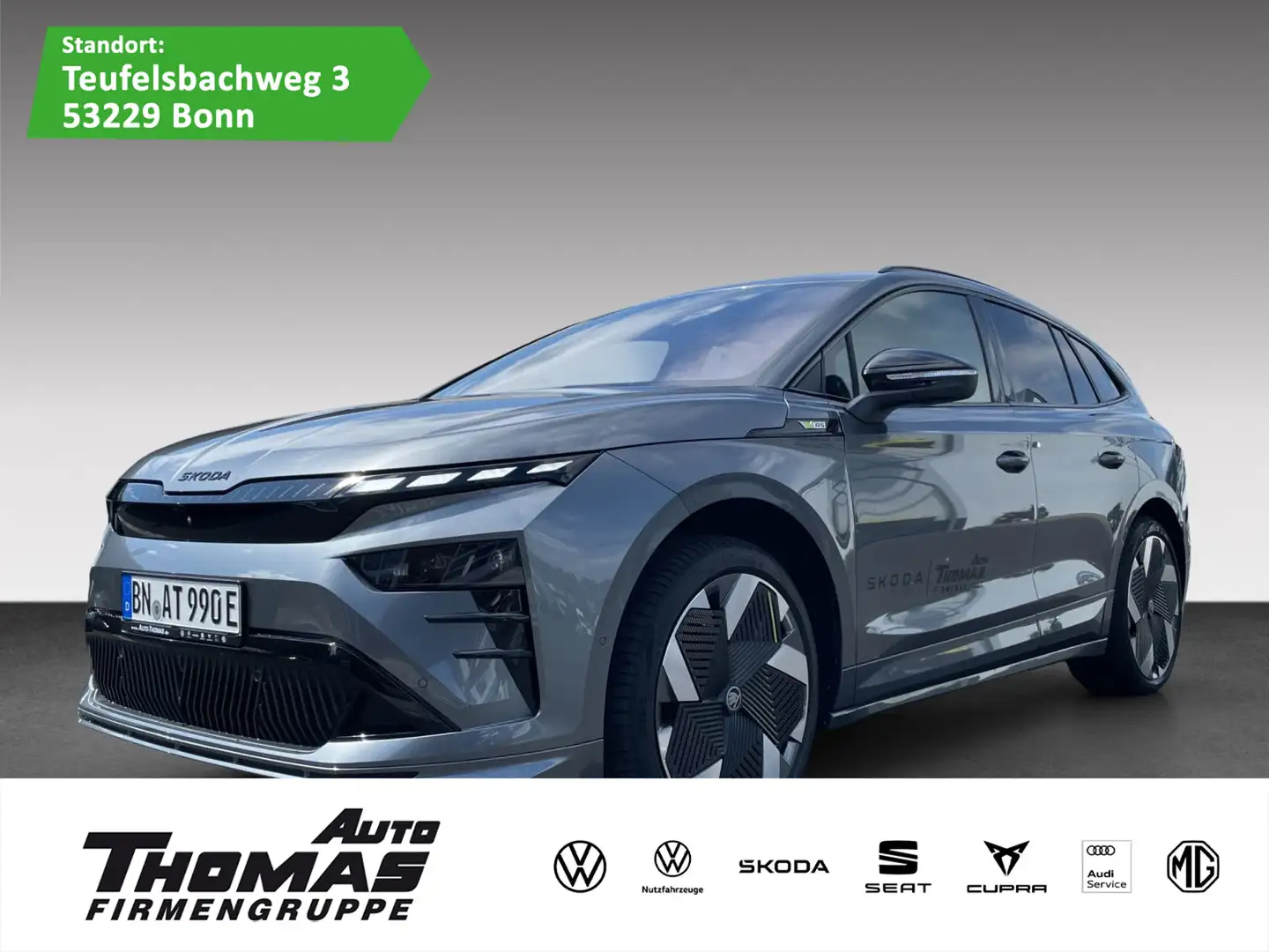 Skoda Enyaq RS 4x4 AHK PANO MAXX Grau - 1