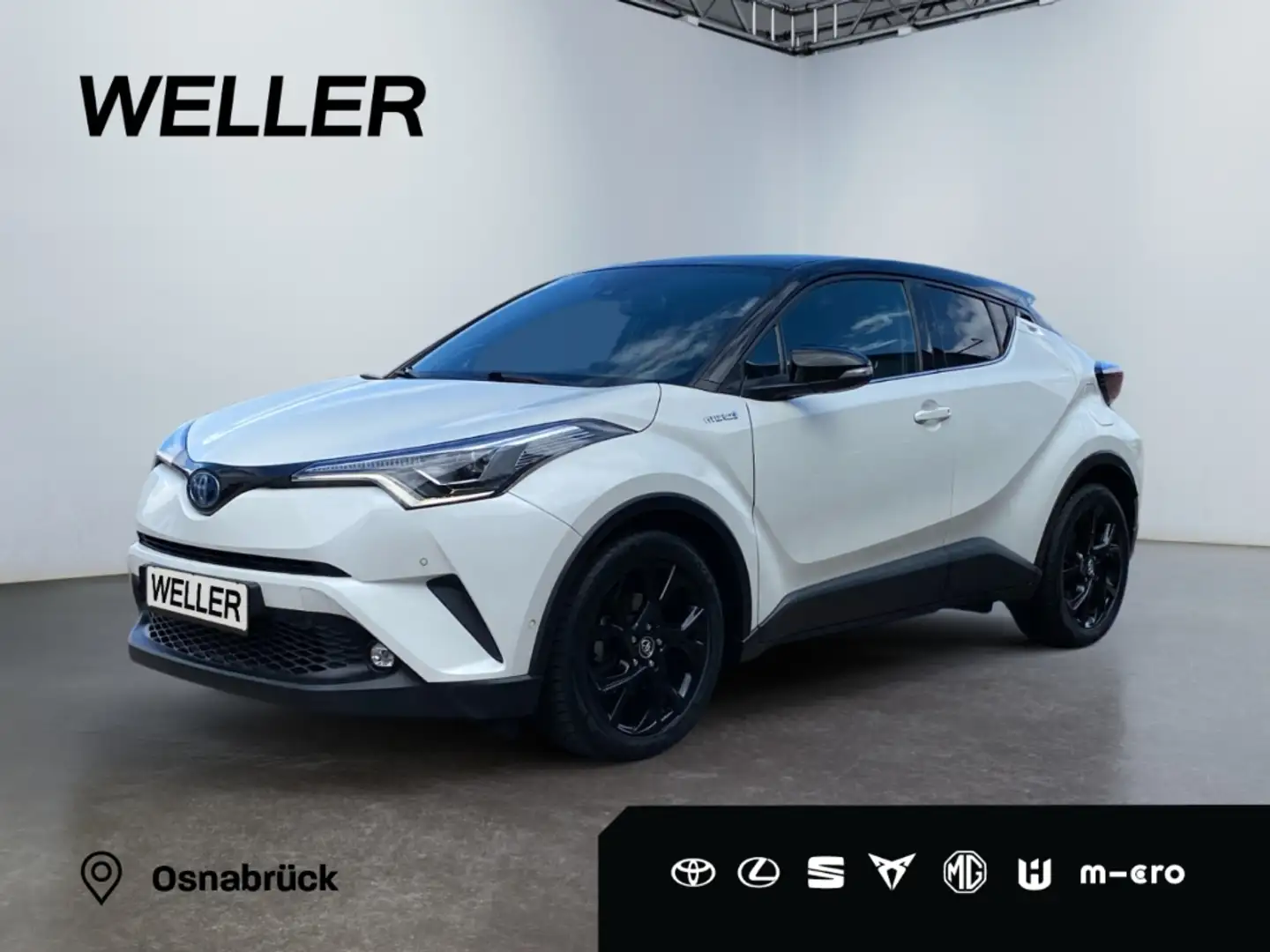 Toyota C-HR Hybrid Style Selection *LED*ACC*Navi*JBL*CAM* Wit - 1