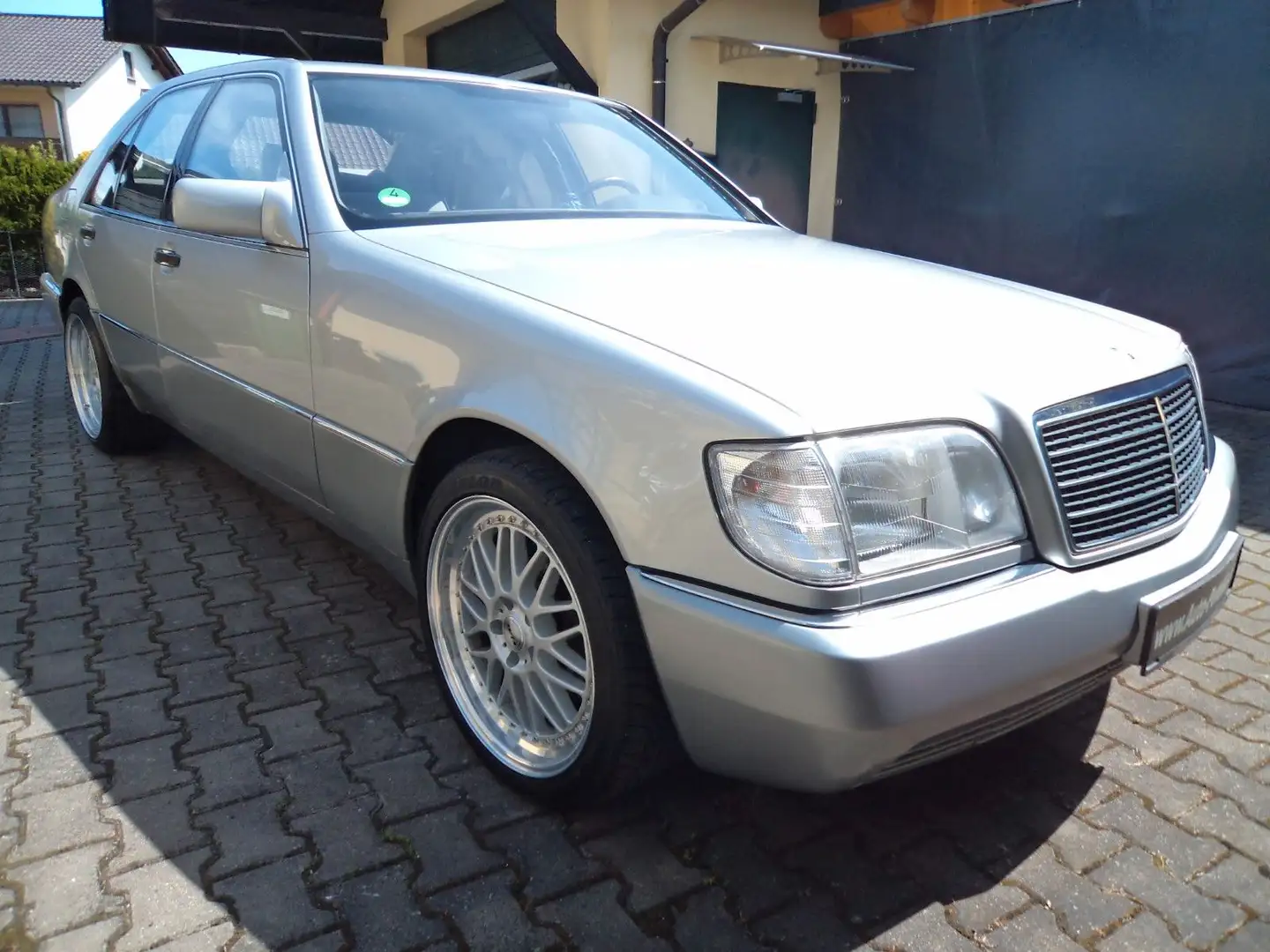 Mercedes-Benz S 320 /300SE Autom. (W140) -Deutsches Auto-1.Hand Argento - 2