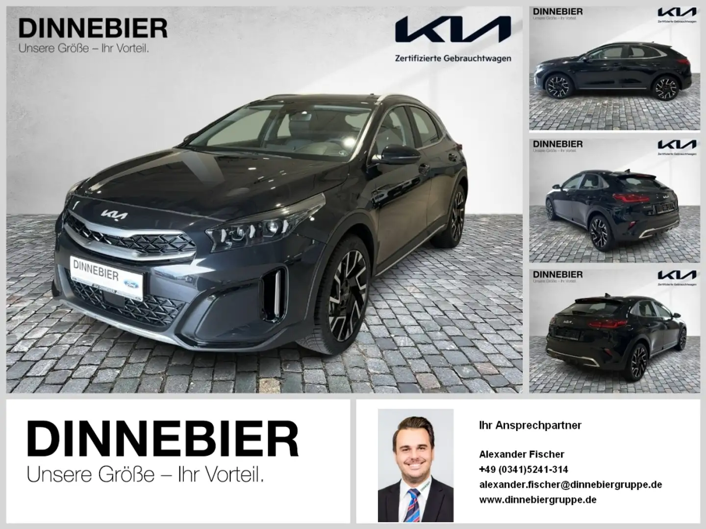 Kia XCeed 1.5T Spirit LED+Kamera+Navigation+SHZ Schwarz - 1
