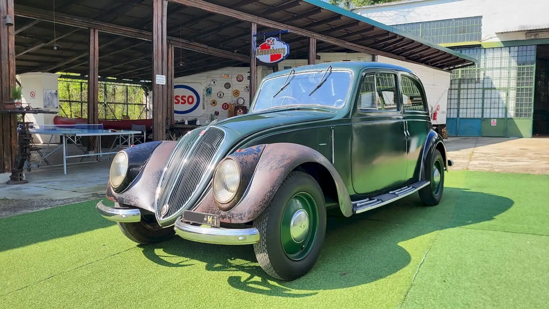 Fiat 1500 A Berlina “Aerodinamica“ Verde - 1