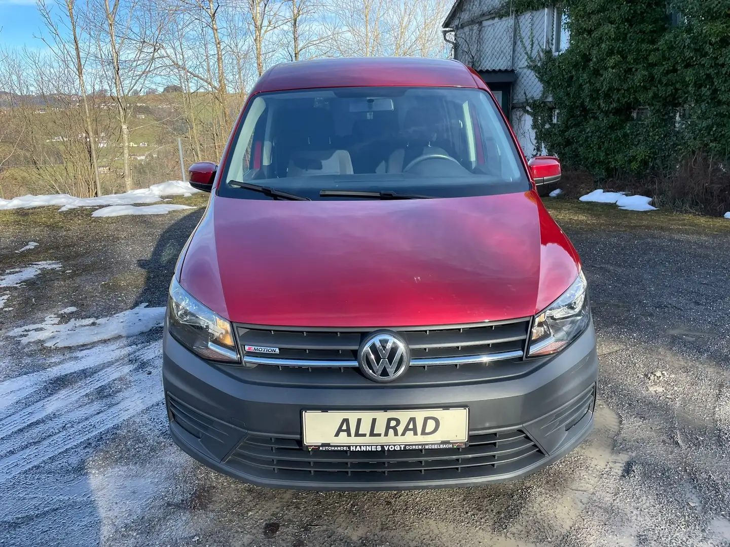 Volkswagen Caddy 2,0 TDI Trendline BMT 4Motion Top Zustand! Rot - 2