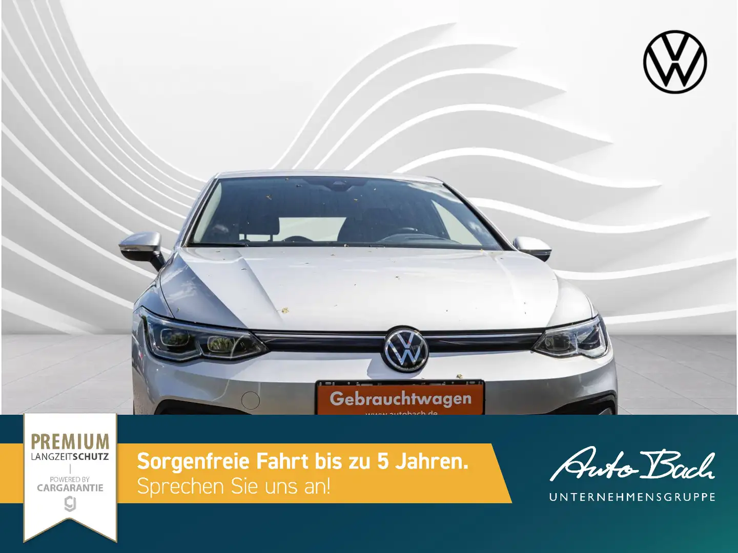 Volkswagen Golf VIII 1.5 TSI "Style" Navi LED HuD Digital C Zilver - 2