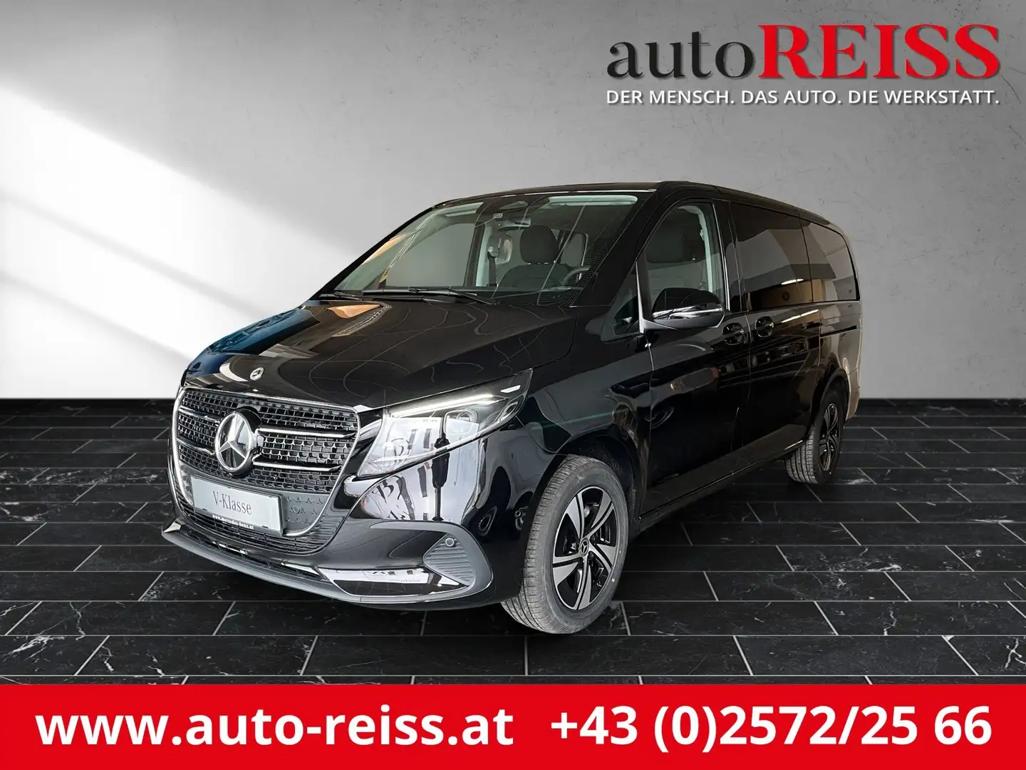 Mercedes-Benz V 250 d Kombi lang 4Matic Style Aut. Schwarz - 1