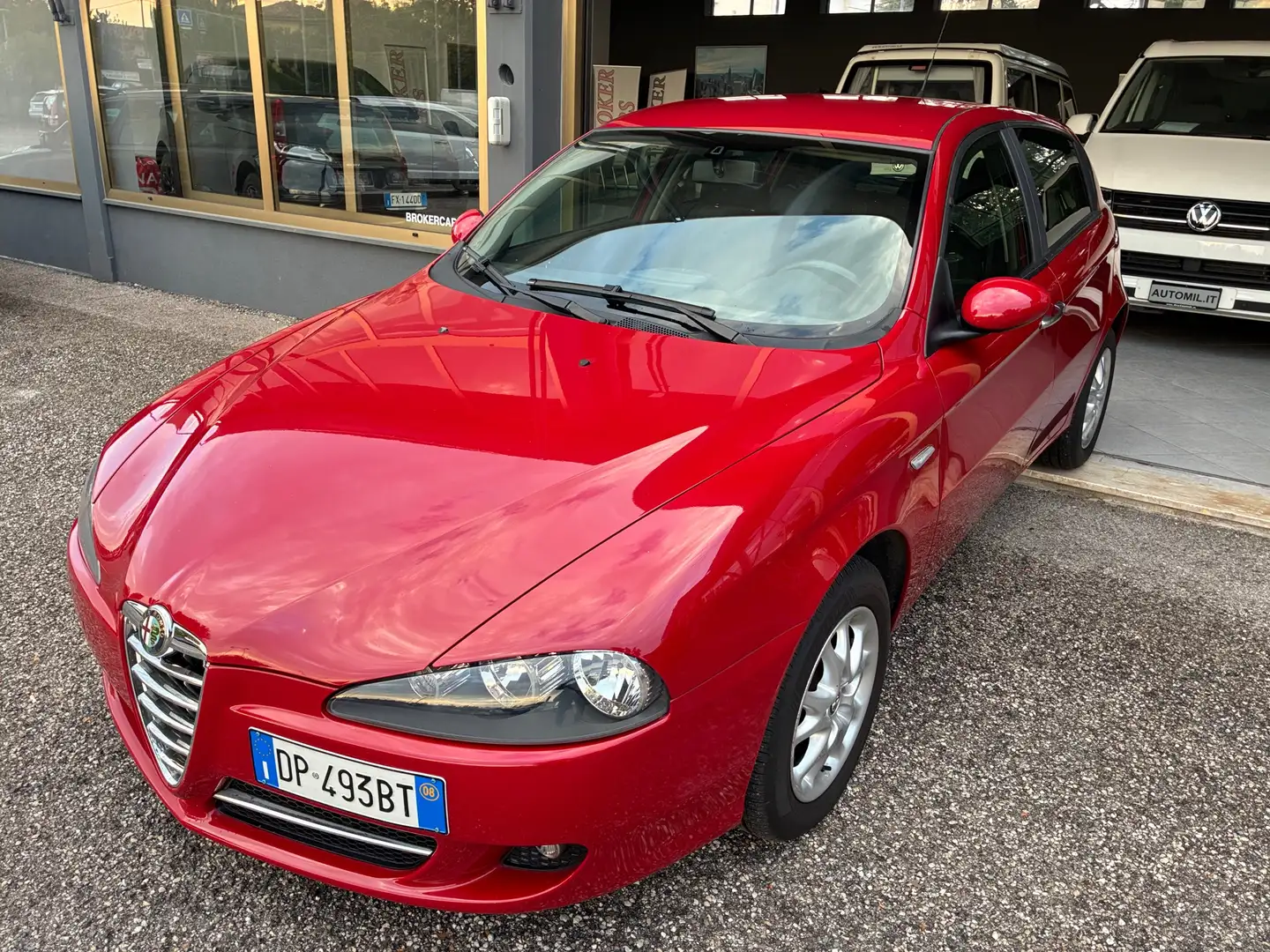 Alfa Romeo 147 1.6 ts 16v 105 cv Progression Rouge - 1