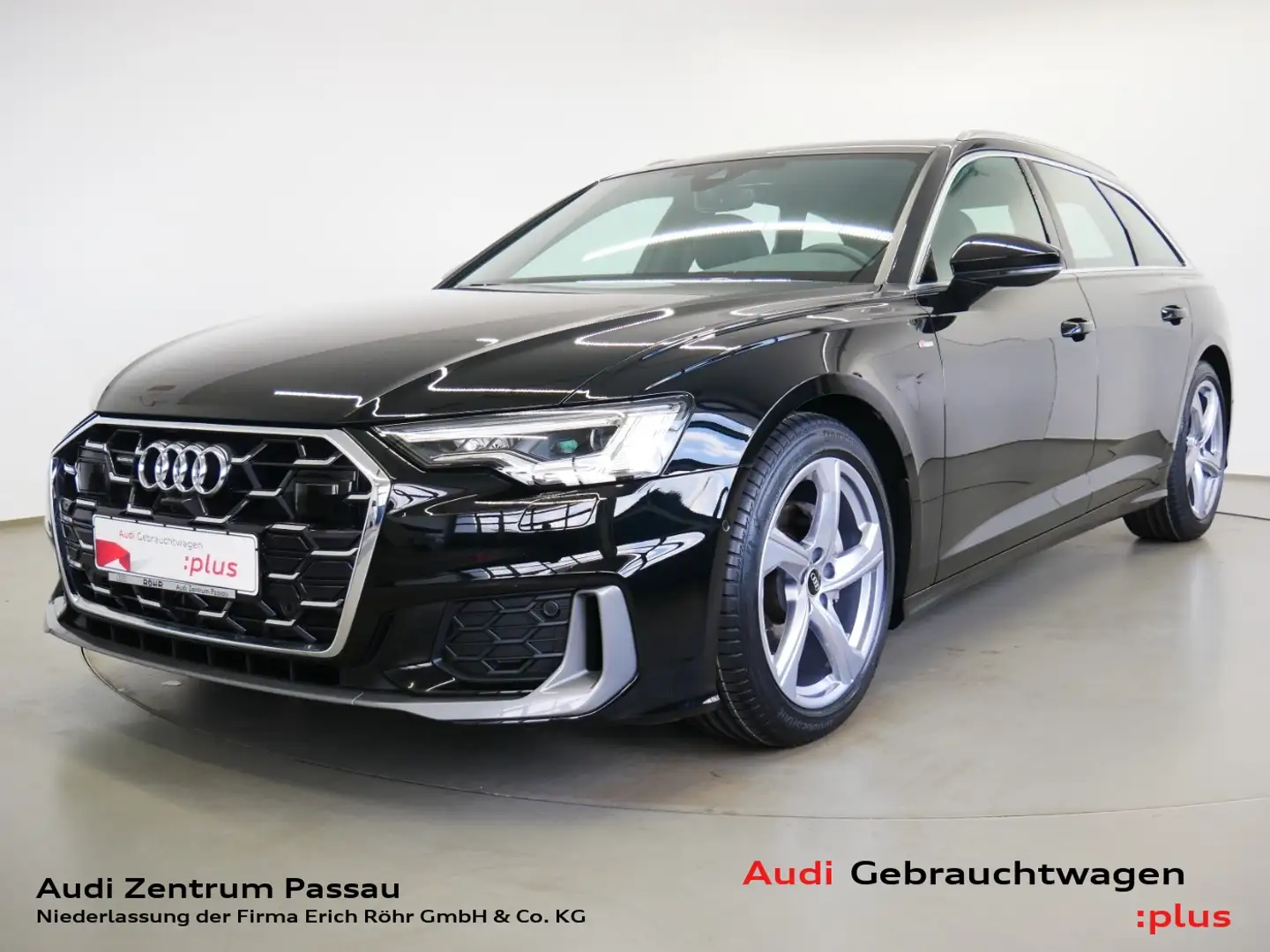 Audi A6 Avant 40 TDI quattro S line S tro. MATRIX PANO vir Schwarz - 1