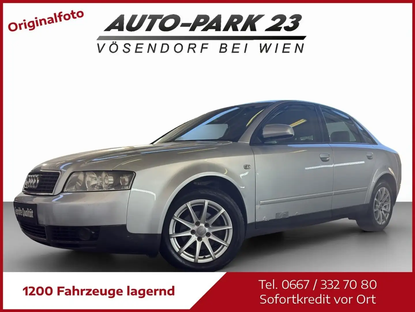 Audi A4 1,9 TDI***DISKONT-PREIS**1999.-€ Silber - 1