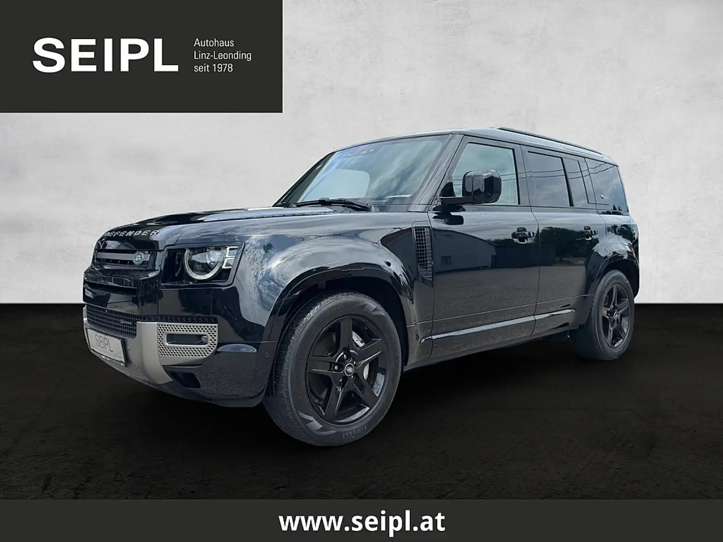 Land Rover Defender 110 P400e PHEV AWD X-Dynamic SE Aut./SD/AHK el. Schwarz - 1