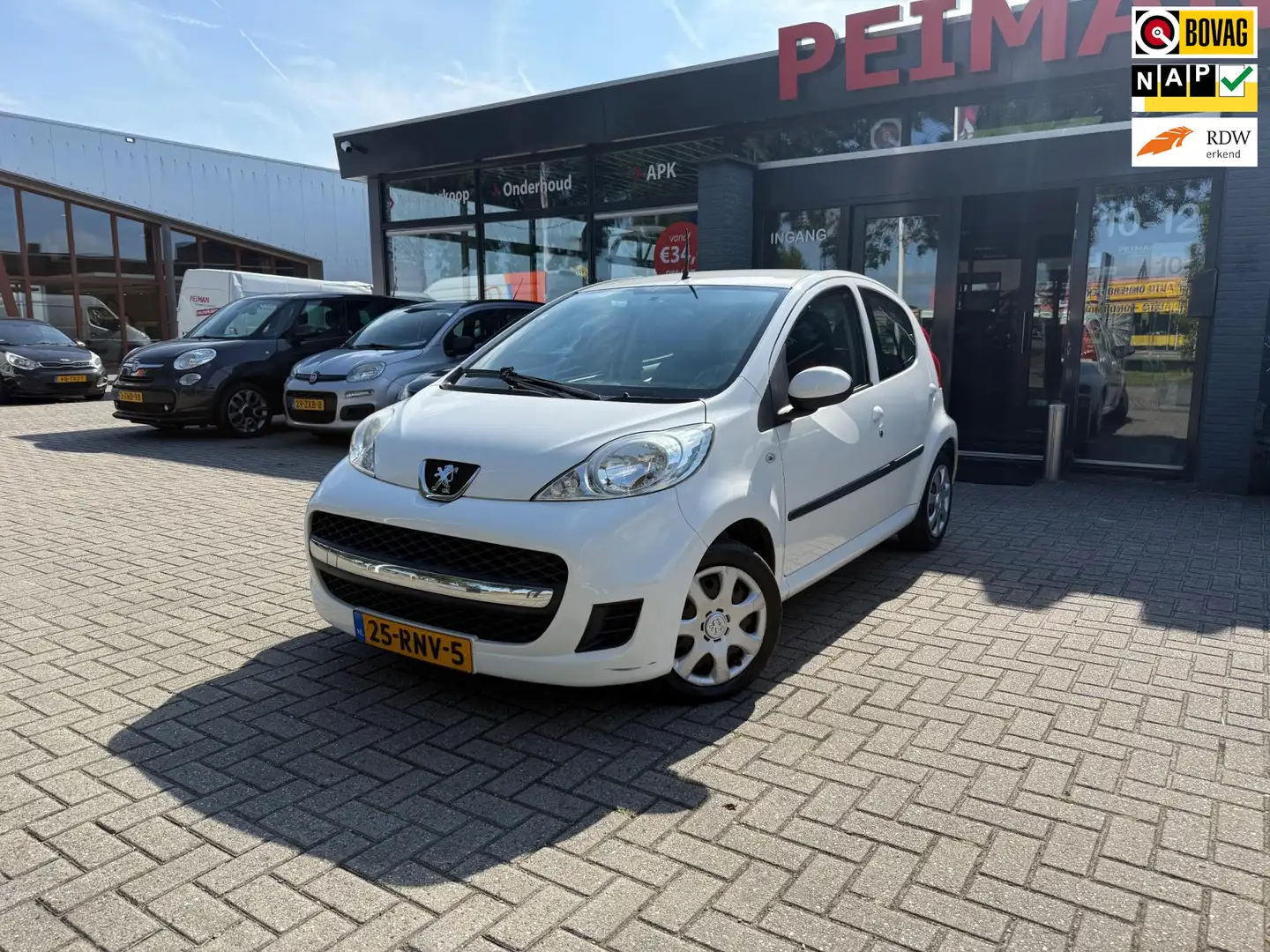 Peugeot 107 1.0-12V XS Wit - 1