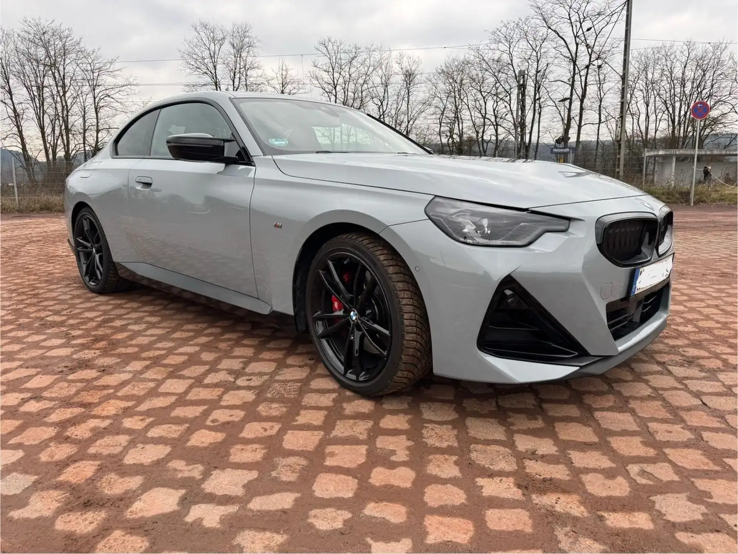 BMW 240 M240i XDRIVE Coupe auto Grigio - 1