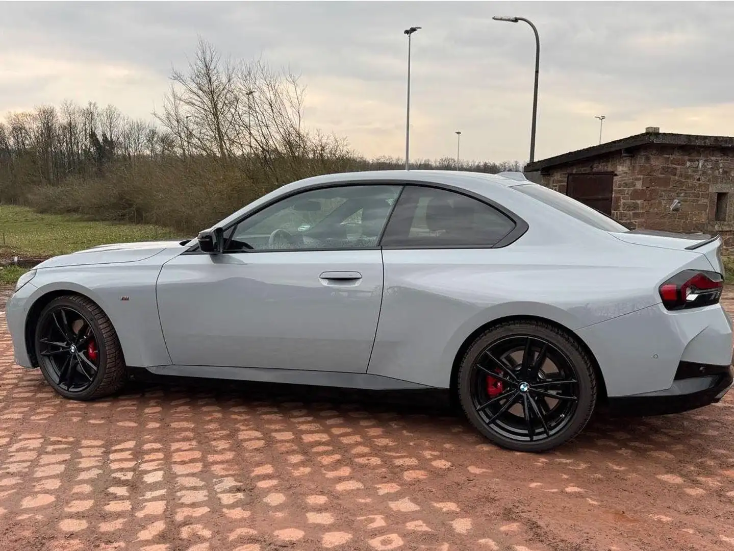 BMW 240 M240i XDRIVE Coupe auto Grigio - 2