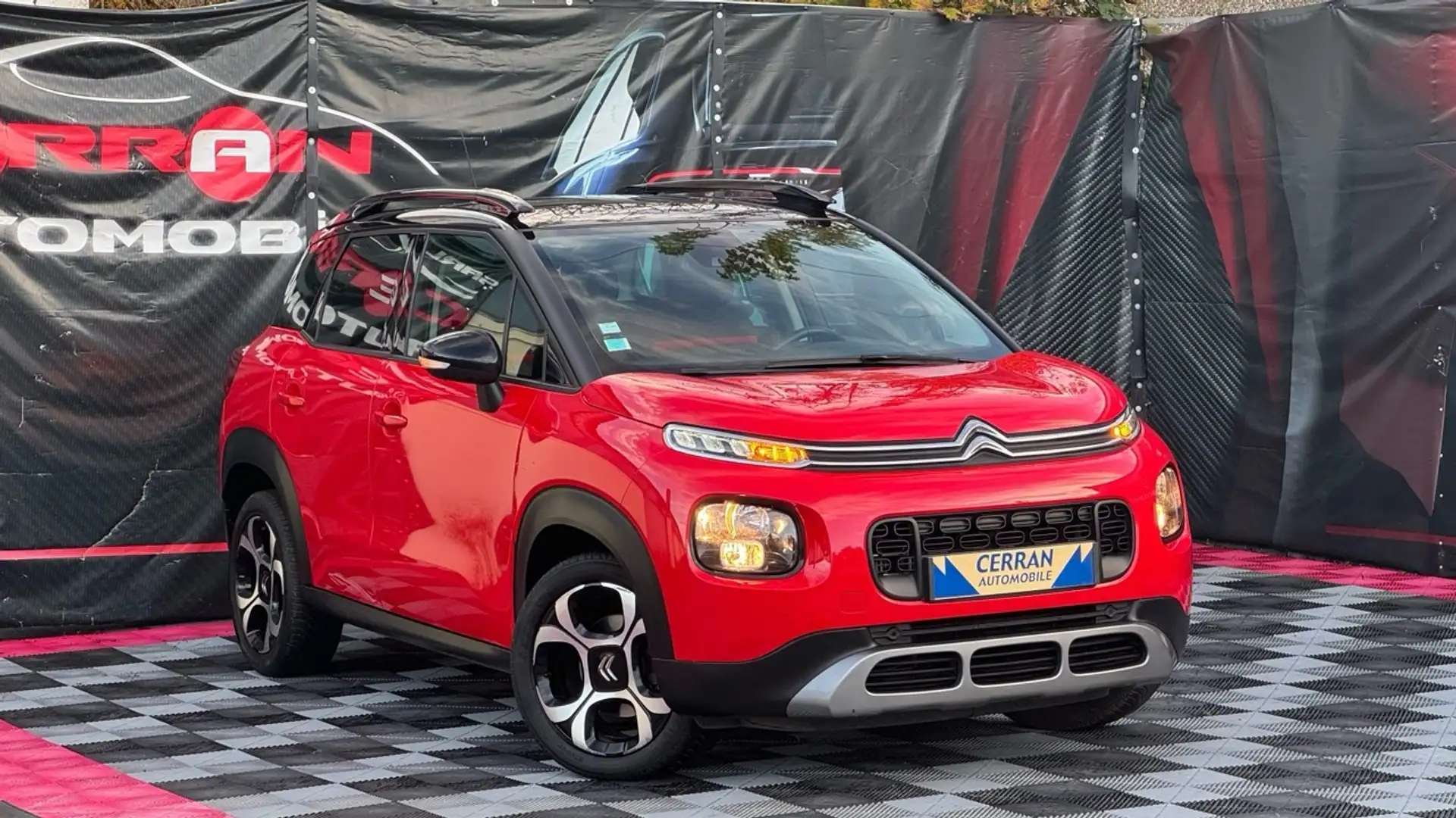 Citroen C3 Aircross PURETECH 110CH S\u0026S SUNSHINE E6.D-TEMP Rouge - 2