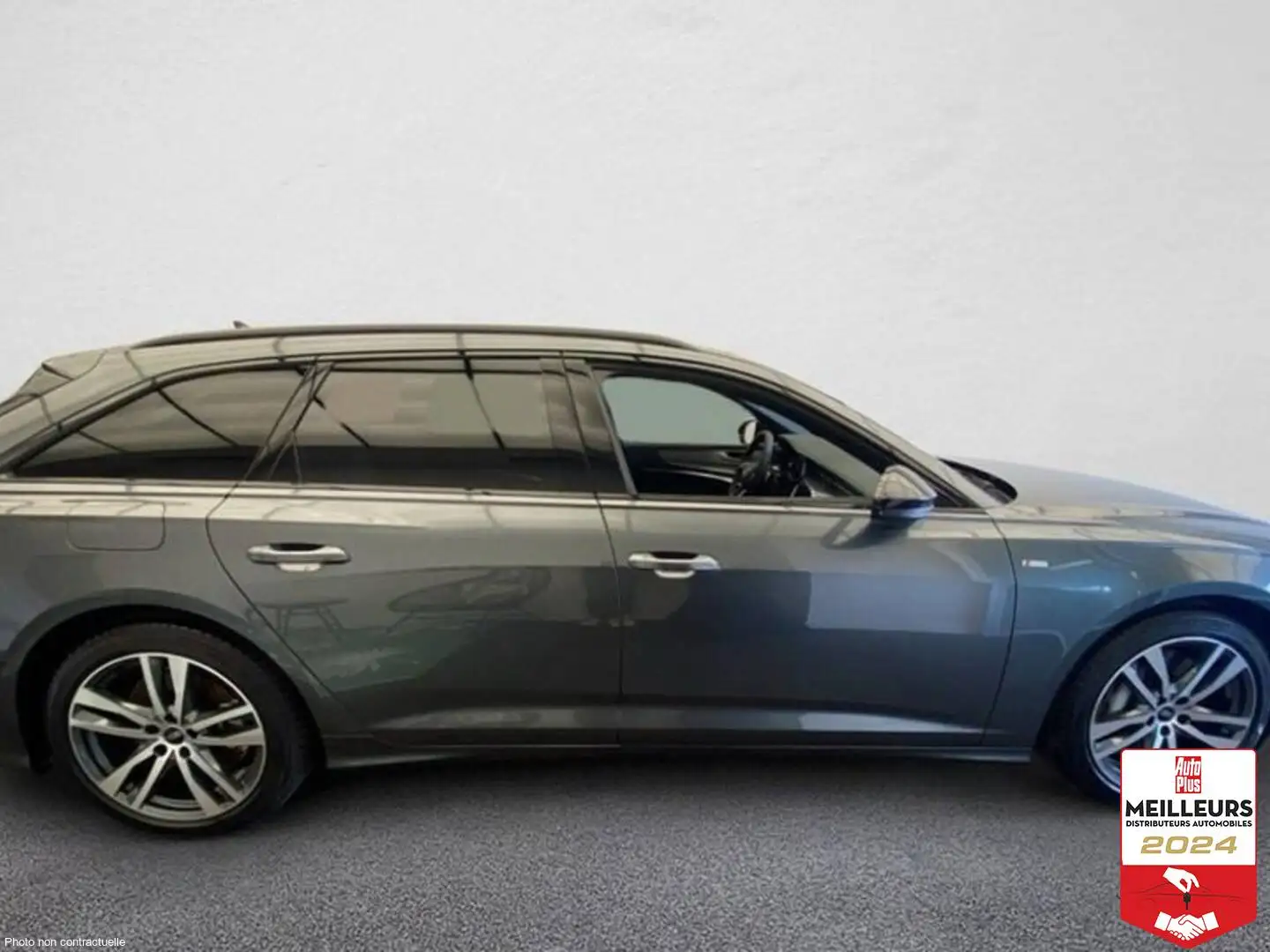 Audi A6 50 tfsie 299 ch s tronic 7 quattro s line Gris - 1