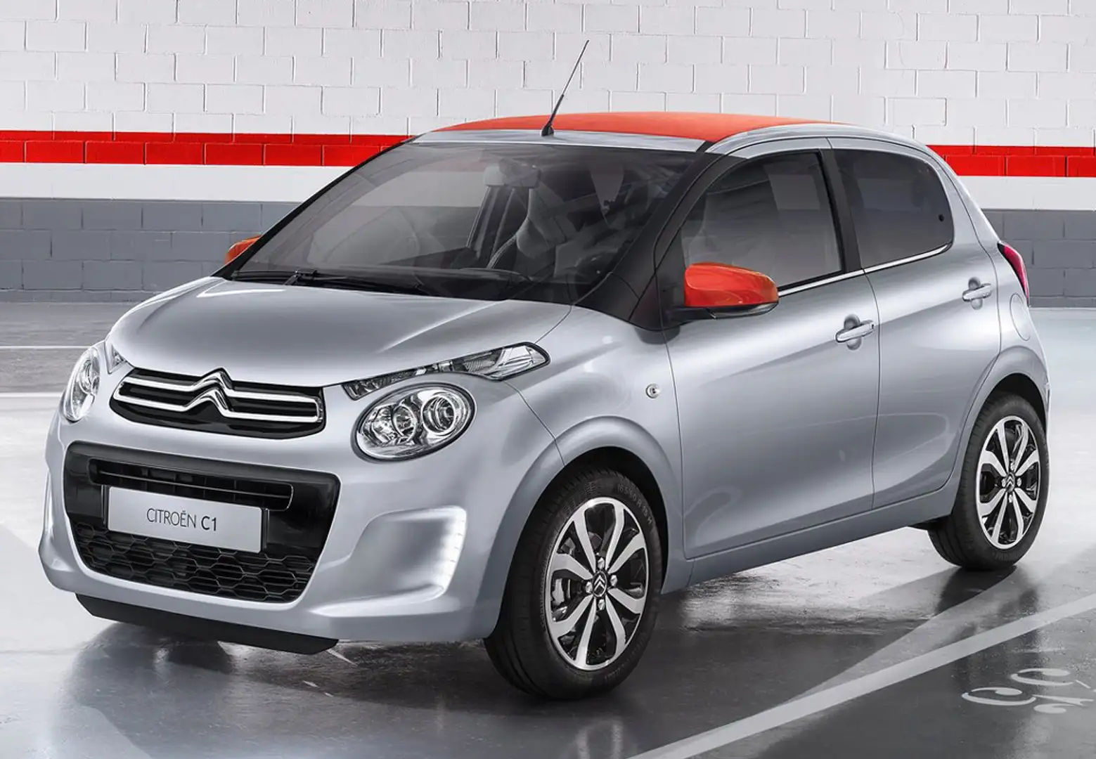 Citroen C1 1.0 VTi Airscape Shine 72 Gris - 1