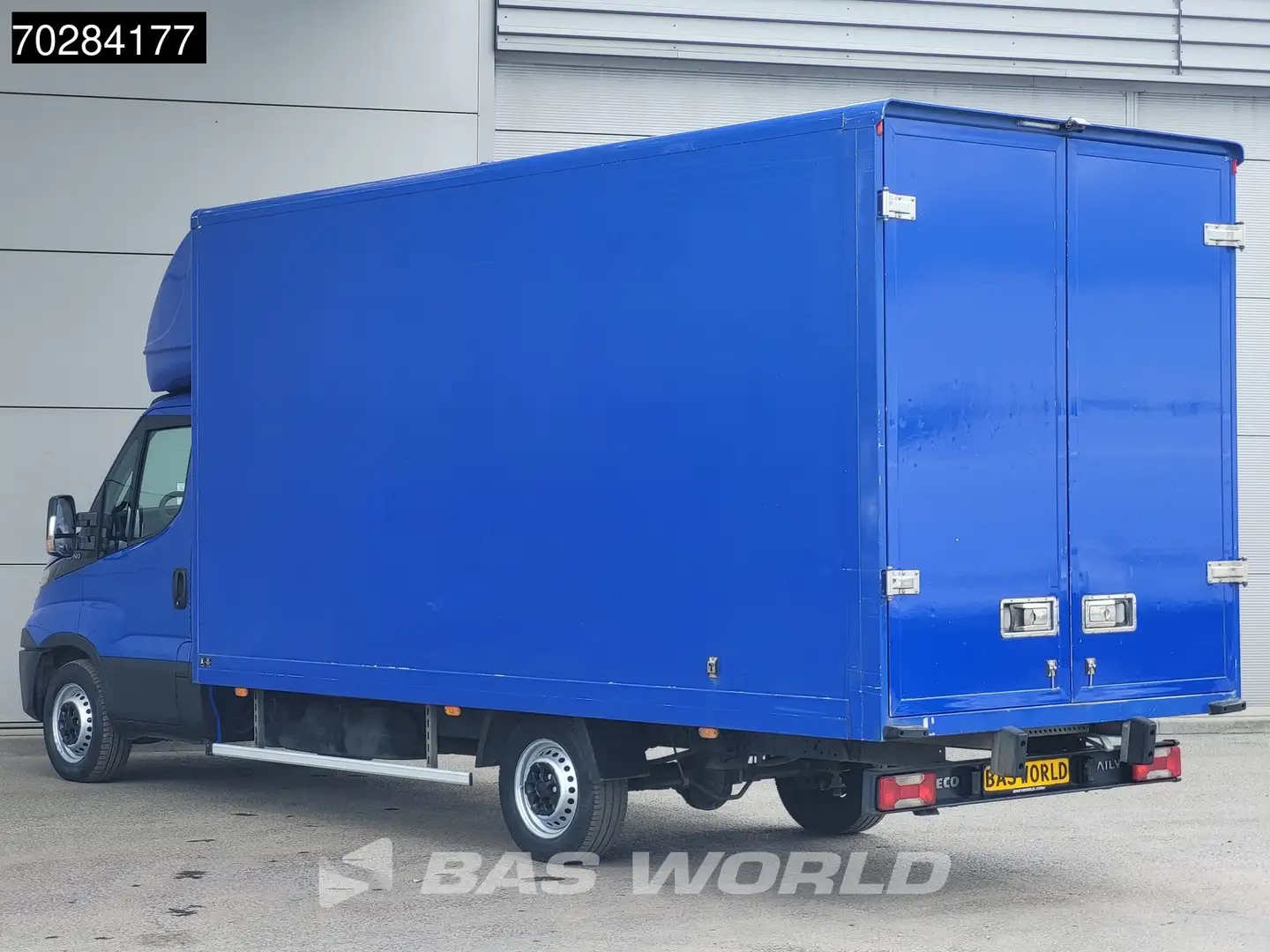 Iveco Daily 35S14 Automaat Bakwagen Achterdeuren 488cm lang! A Blauw - 2