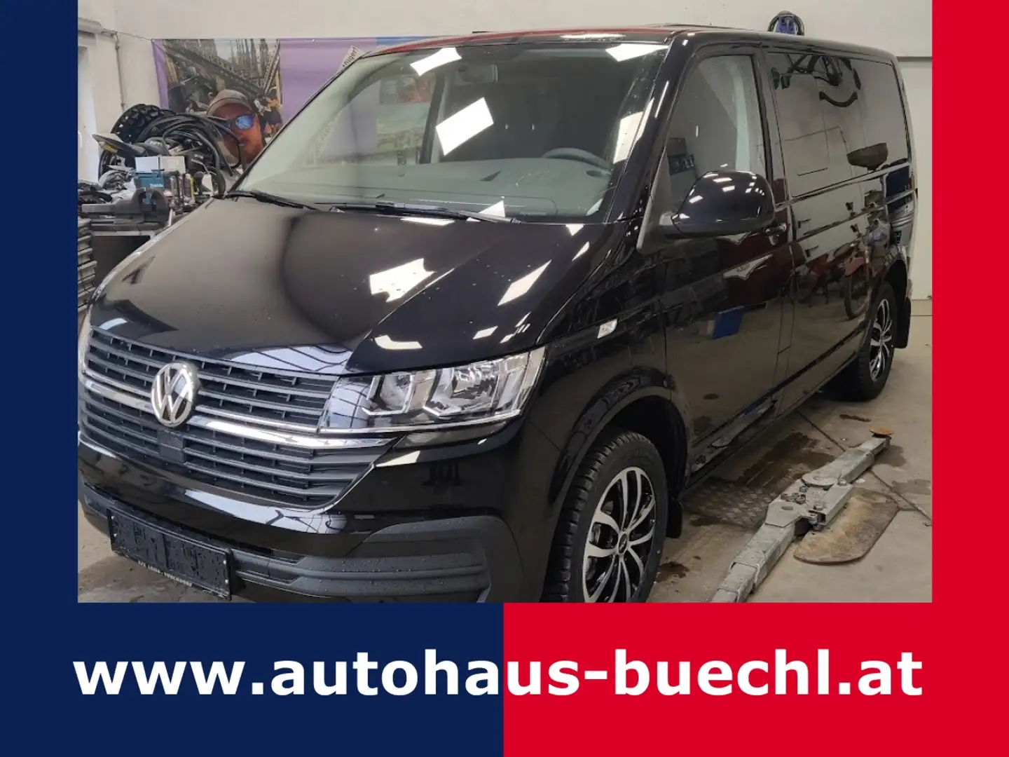 Volkswagen T6 Transporter T6 Kastenwagen Plus KR 2,0 TDI Schwarz - 1