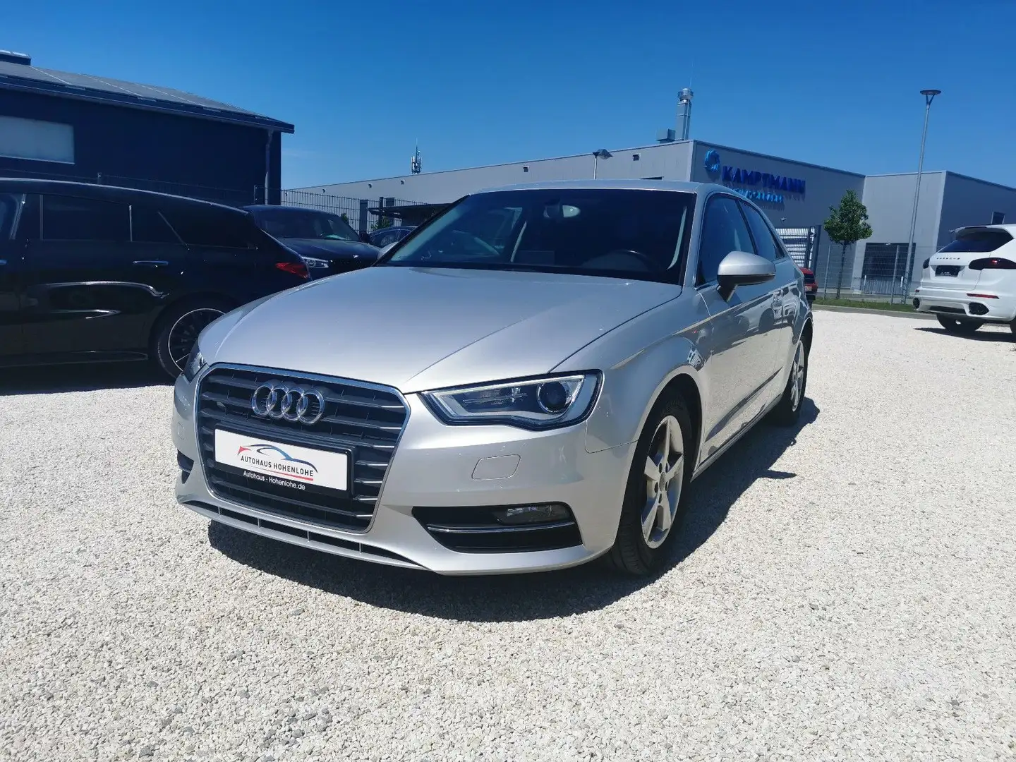 Audi A3 ambition KLIMA NAVI BT BI XENON TÜV NEU Zilver - 1