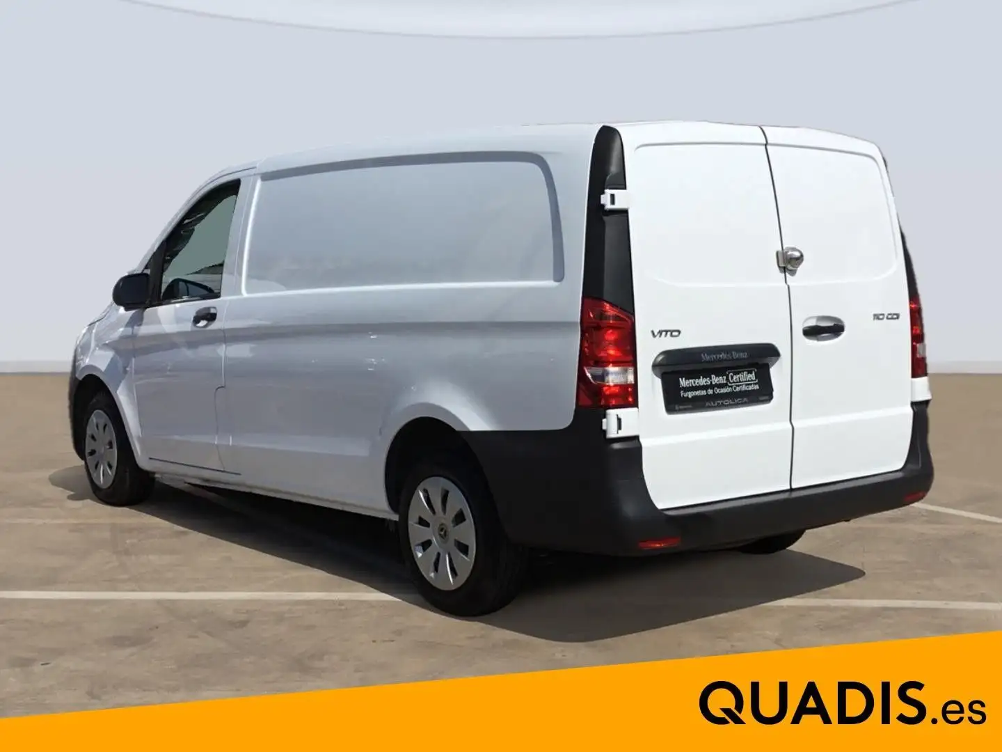 Mercedes-Benz Vito Furgón 110CDI tD Pro Larga Weiß - 2