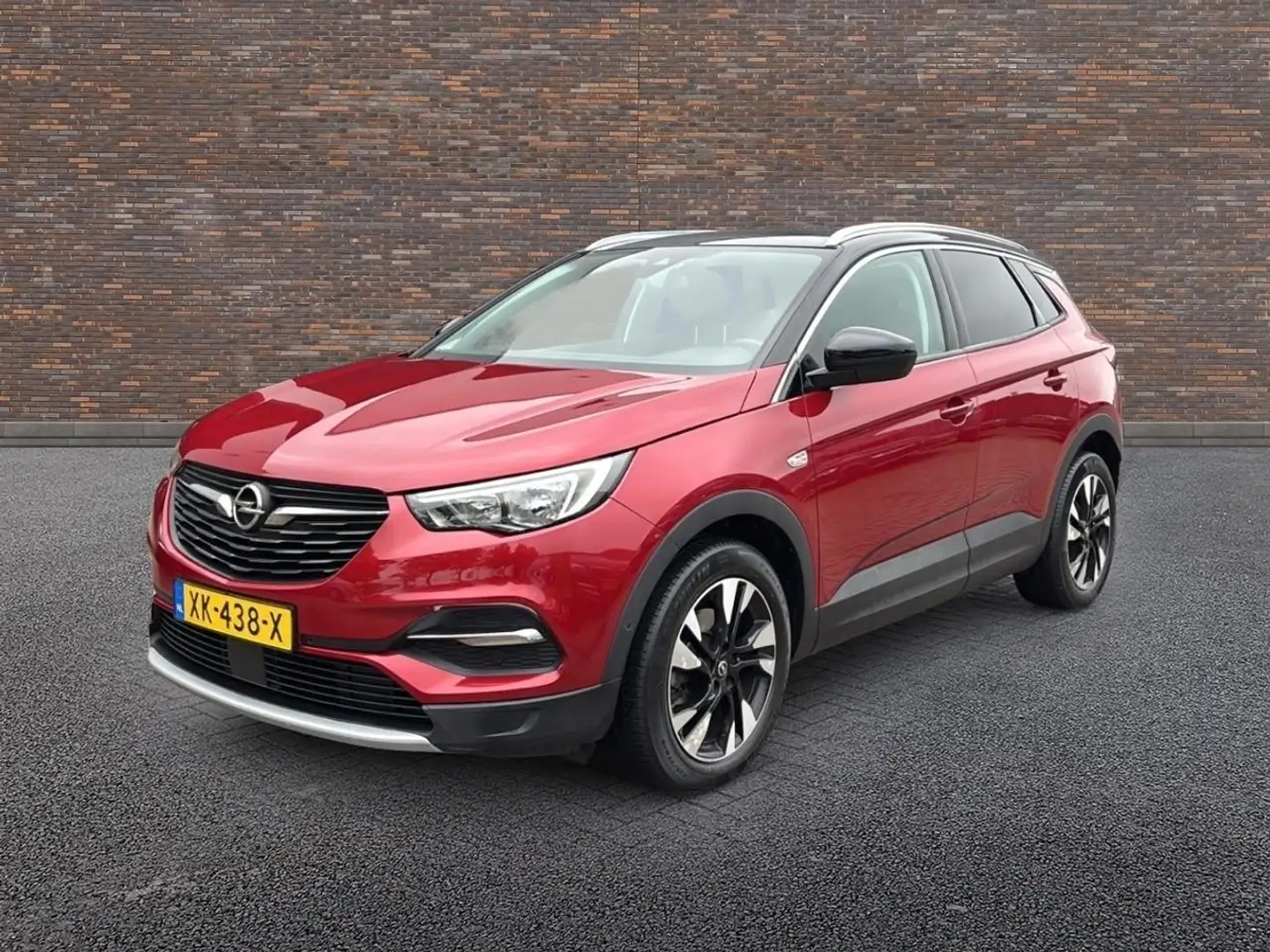 Opel Grandland X 1.2 130PK ECC LEDER NAVIGATIE LMV CRUISE Rosso - 2