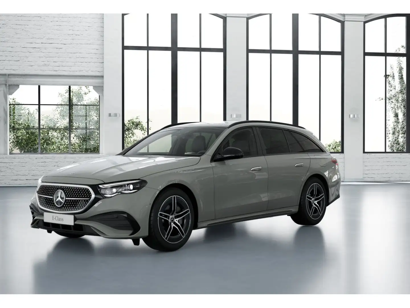 Mercedes-Benz E 300 e T-mit EQ Hybrid AMG Premium+ AHK Airm. Grau - 2