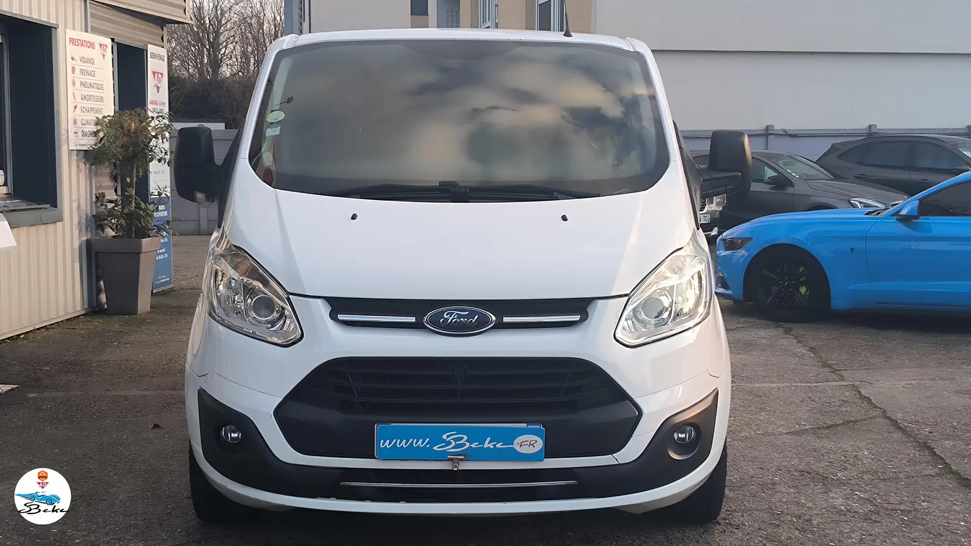 Ford Transit Custom 290 L1H1 2.0 TDCi 105 TREND BUSINESS Blanc - 2