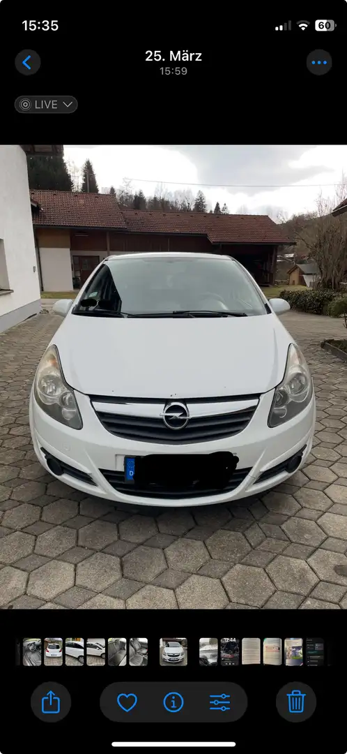 Opel Corsa Edition "111 Jahre" / ecoFLEX 55kW Diesel Weiß - 1