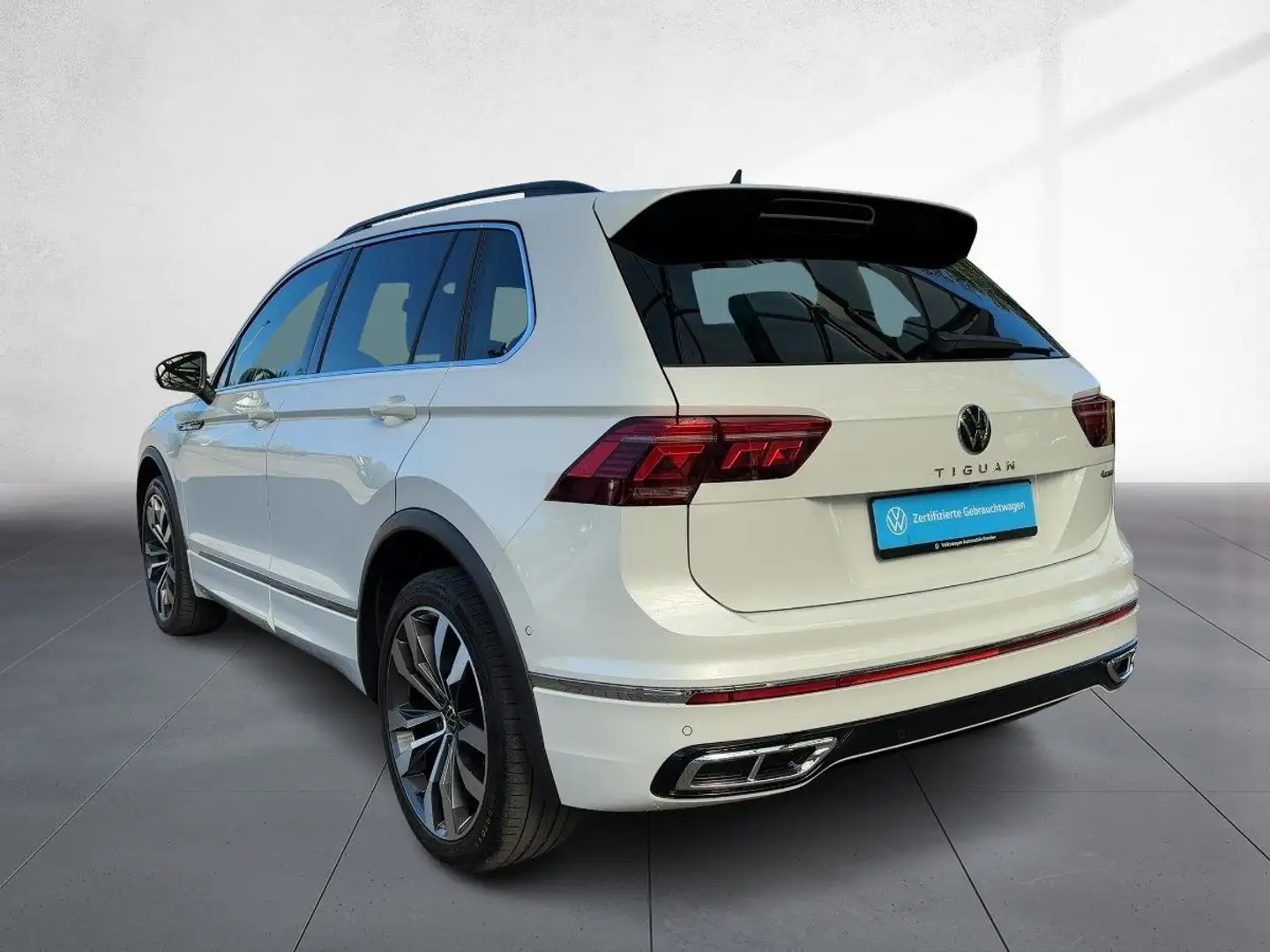 Volkswagen Tiguan R-Line 2.0 TDI 4M DSG IQ AHK AREA HUD KAM Blanc - 2