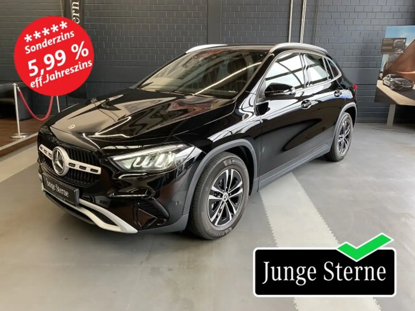 Mercedes-Benz GLA 200 GLA 200 Progressive LED MBUX Kamera AHK Sitzh. Black - 1