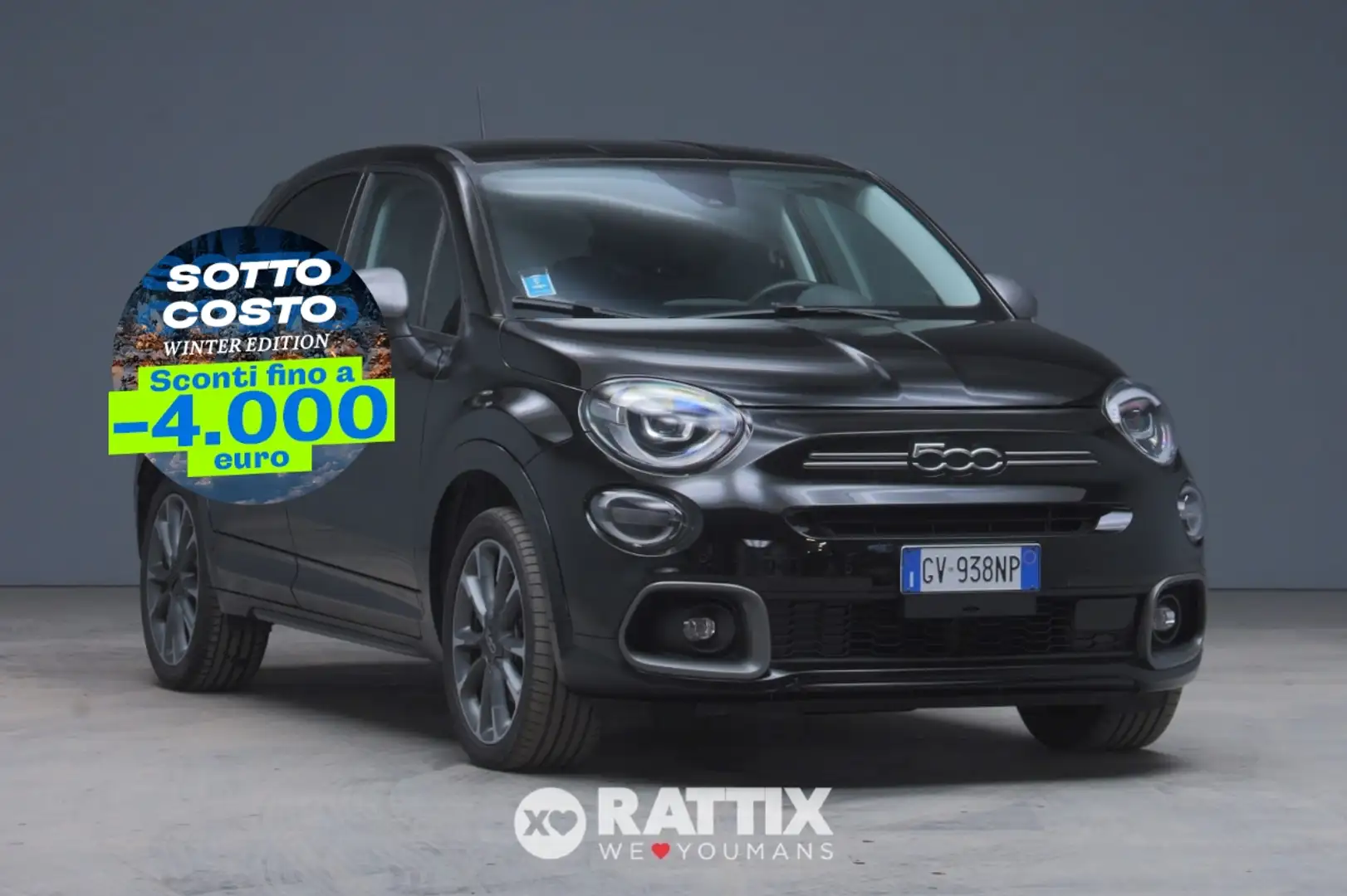Fiat 500X 1.5 T4 Hybrid 130CV Sport DCT Noir - 1