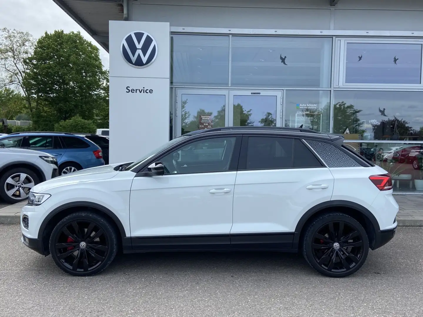 Volkswagen T-Roc 2.0 TDI DSG 4-MOTION Sport Black-Style 19" Weiß - 2