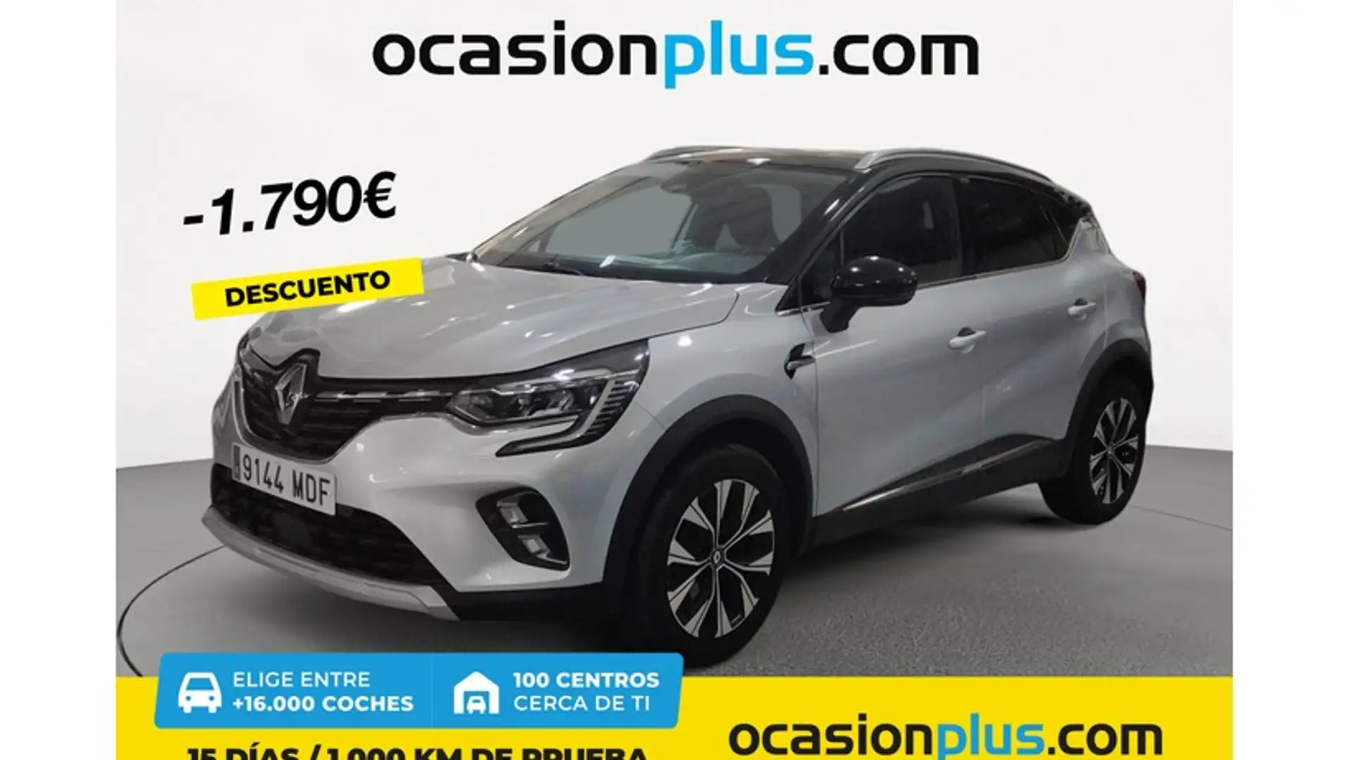Renault Captur TCe Techno 67kW Gris - 1